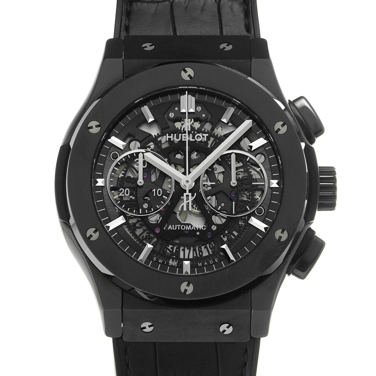 Hublot 自動巻き クロノグラフ 腕時計　ウブロ　時計 楽天市場】【動画有】 ウブロ Hublot 腕時計 クラシック