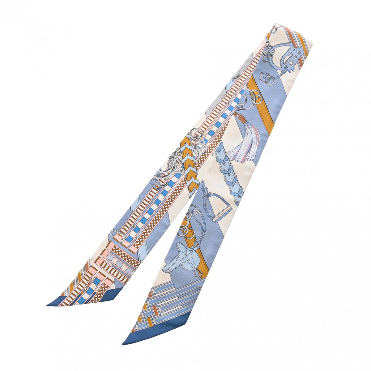 楽天市場】エルメス ツイリー KELLY EN PERLES クレーム