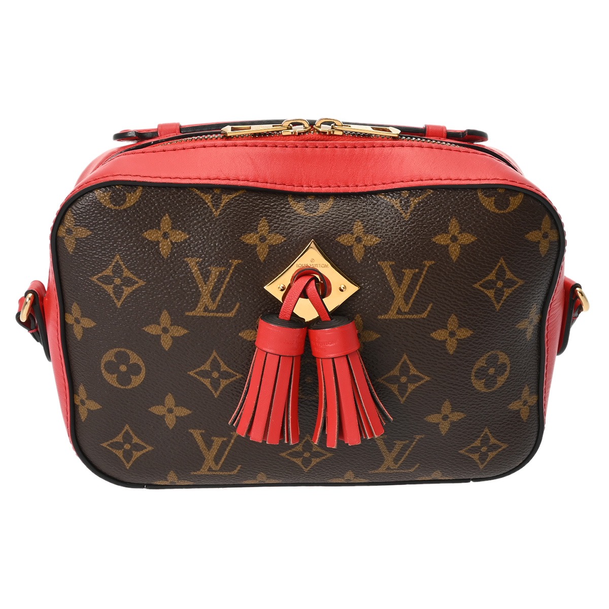 ルイ ヴィトン LOUIS VUITTON モノグラム サントンジュ コクリコ M43556 モノグラムキャンバス レディース ショルダーバッグ ヴィトンバッグ バック ブランド 【ローン48回払い無金利】【中古】