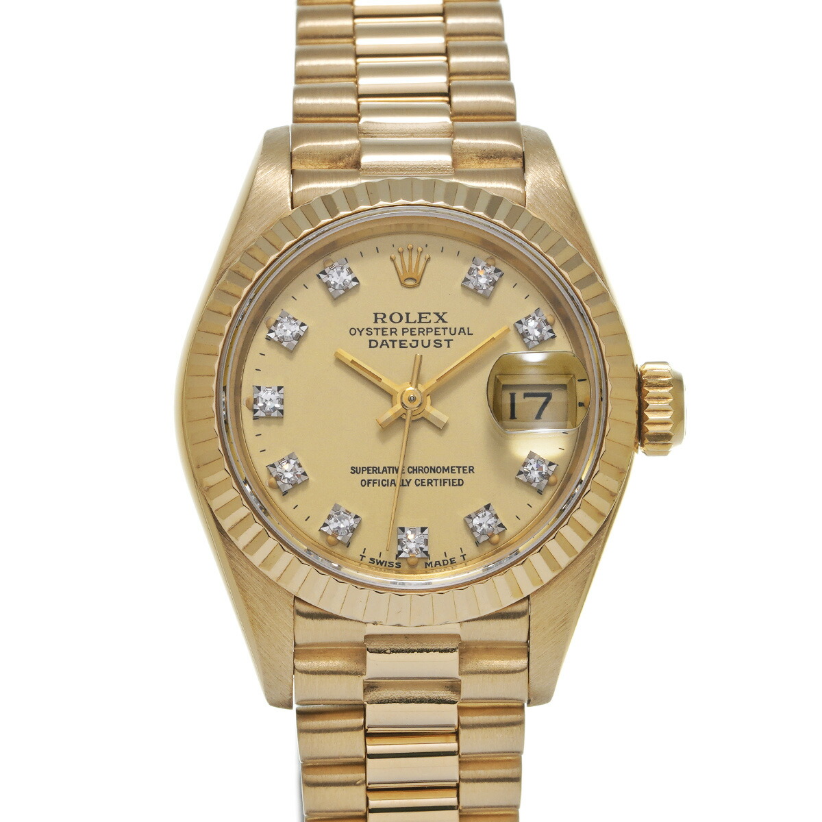 楽天市場】ROLEX ロレックス デイトジャスト 69178 レディース 腕時計