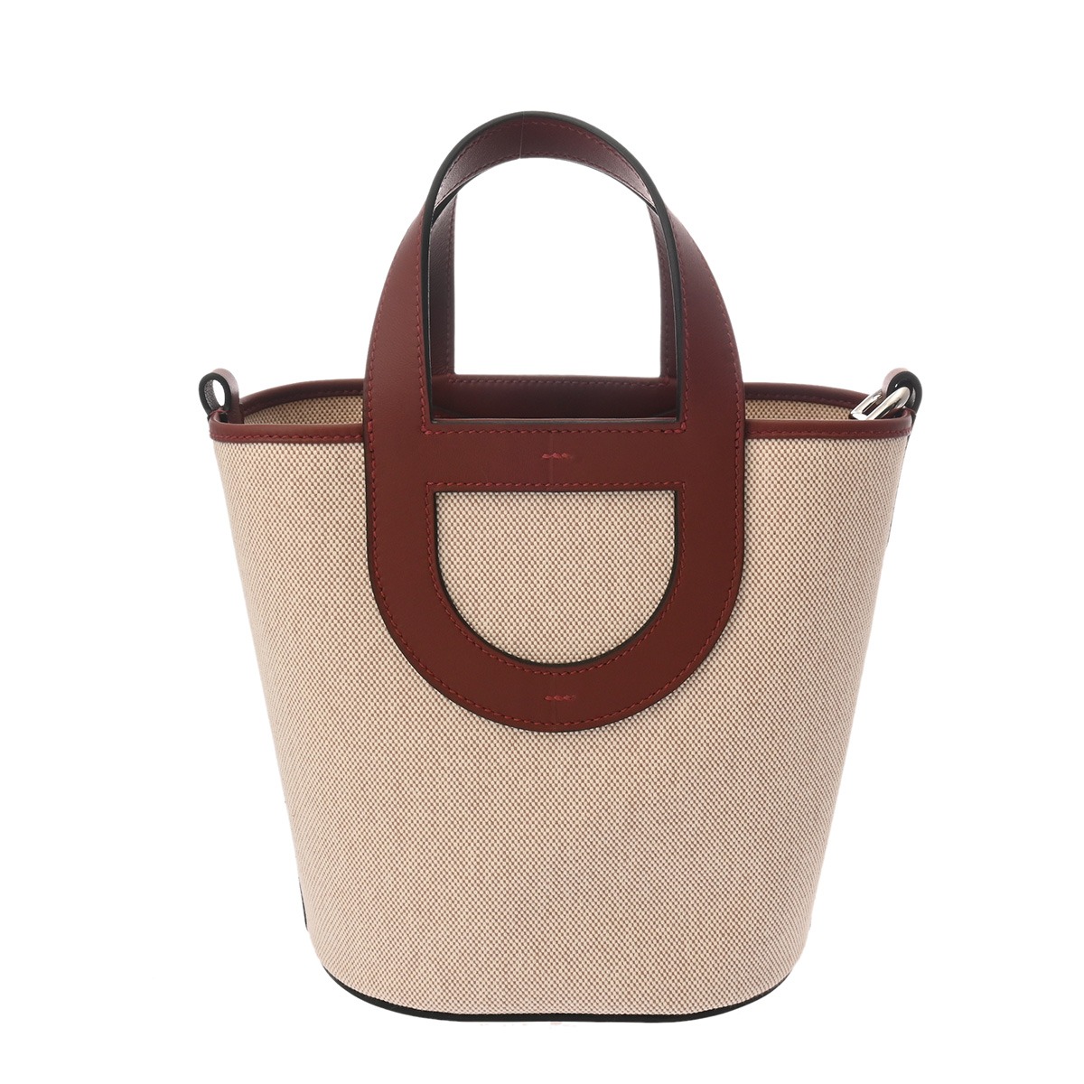 エルメス HERMES インザループ 18 エクリュ/ルージュアッシュ トワルアッシュ/ヴォースイフト レディース ハンドバッグ エルメス バッグ バック ブランド 【ローン48回払い無金利】【未使用】