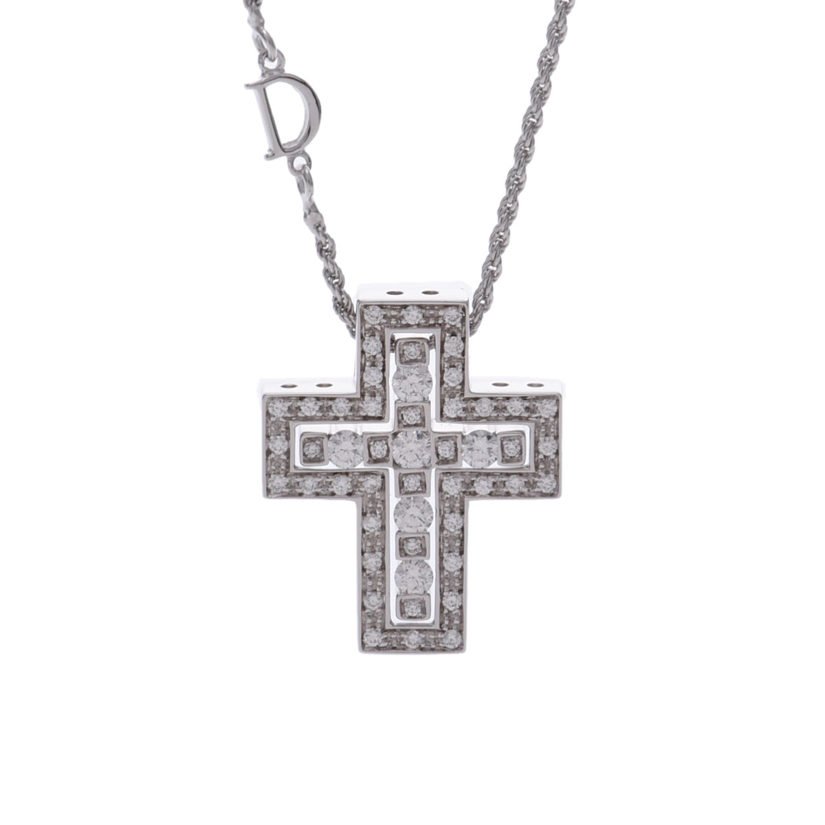 ダミアーニ Damiani ベルエポック ネックレス S 20073457 K18ホワイトゴールド WG ダイヤモンド レディース ネックレス ダミアーニ 【ローン48回払い無金利】【中古】