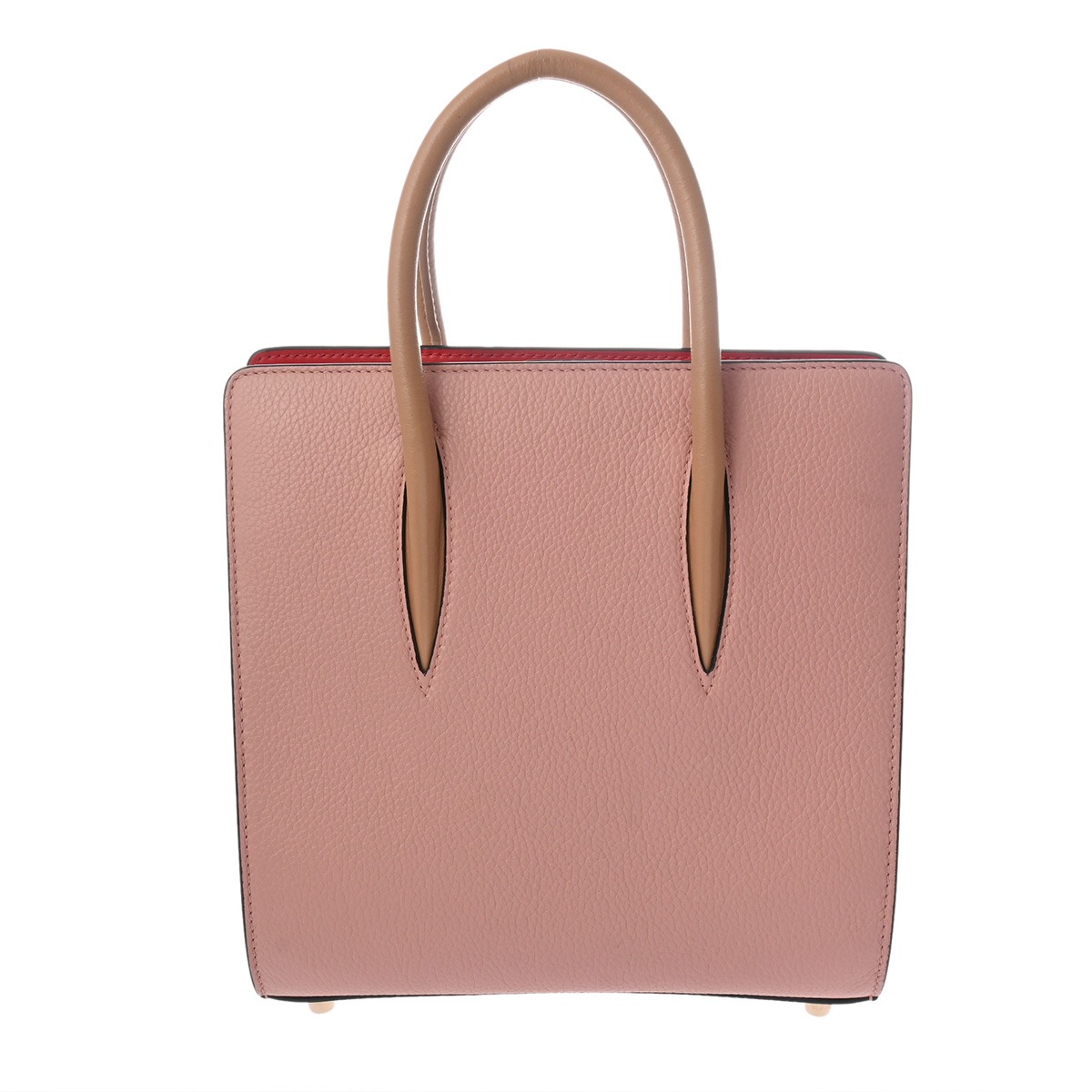 【~7/26 最大5万円クーポン】クリスチャンルブタン Christian Louboutin パロマ スモール ピンク/ベージュ レザー/パテント ユニセックス ハンドバッグ クリスチャンルブタン ハンドバッグ バック ブランド 【ローン48回払い無金利】【中古】|ウォッチニアン ブランド品専門店