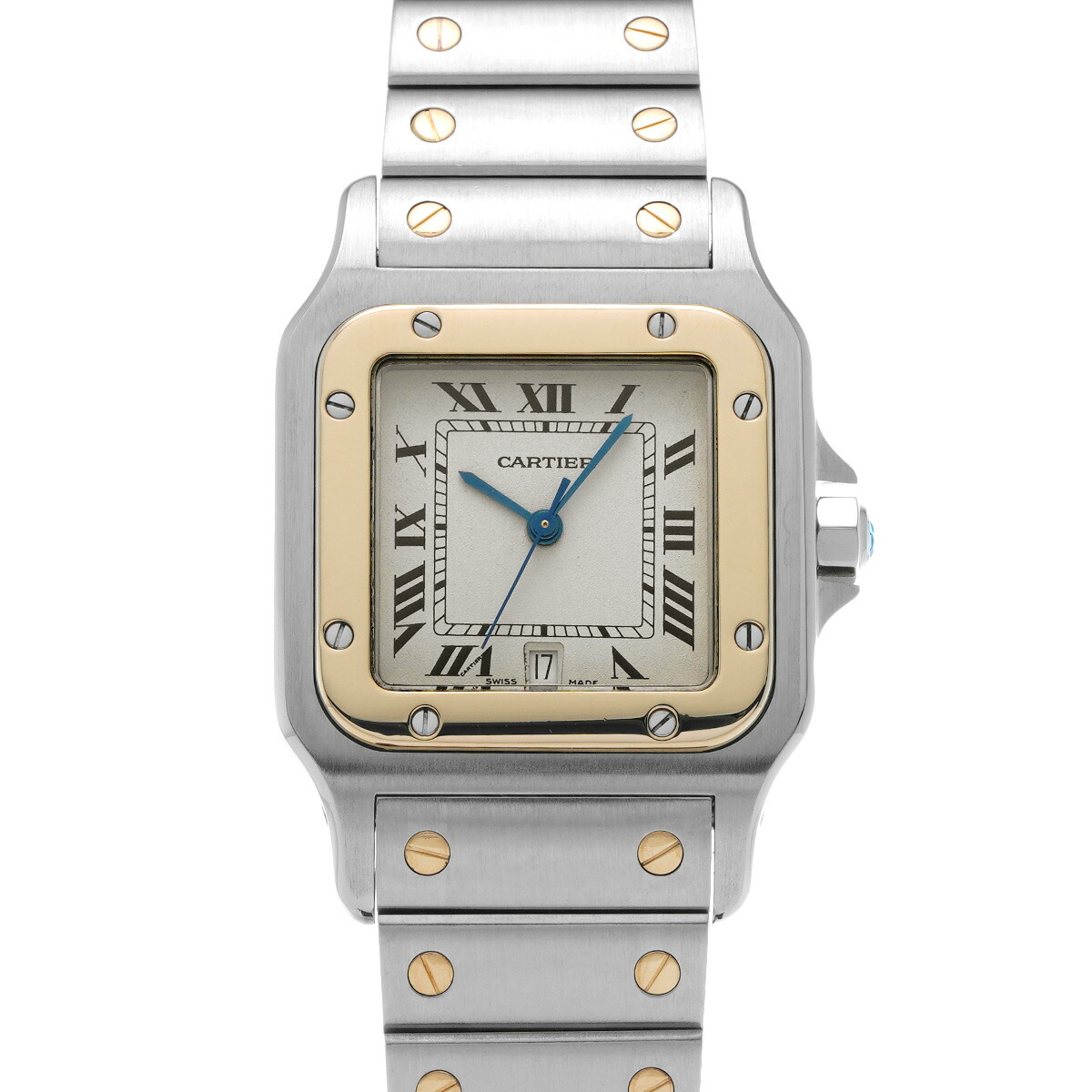 楽天市場】【中古】CARTIER W20054D6 サントス ガルベ SM 機械式自動