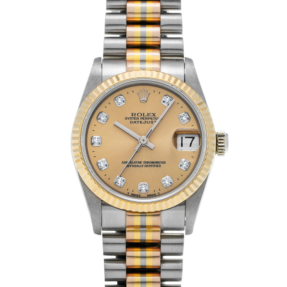 楽天市場】ROLEX ロレックス デイトジャスト トリドール