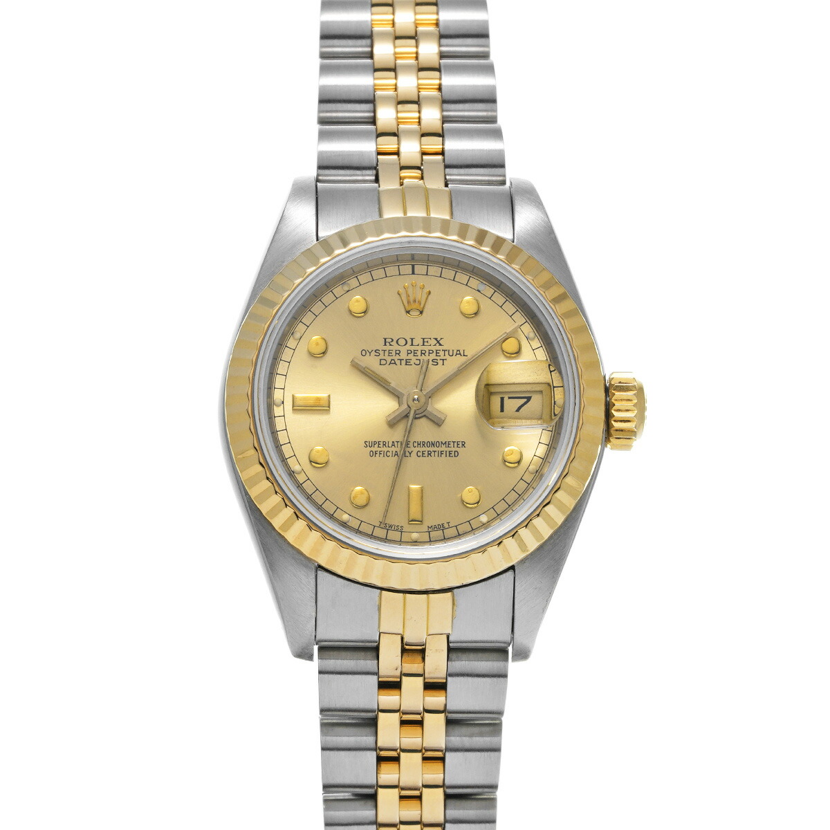 ロレックス ROLEX デイトジャスト 69173 92番台(1985年頃製造) シャンパン レディース 腕時計 ロレックス 時計 高級腕時計 ブランド 【ローン48回払い無金利】【中古】