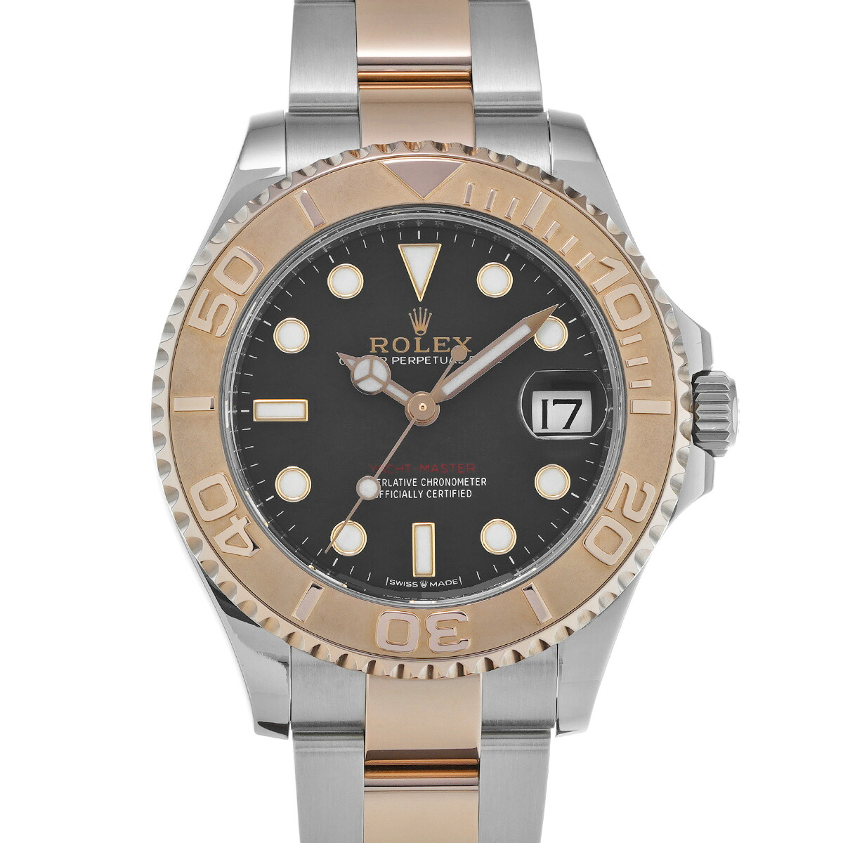 ロレックス ROLEX ヨットマスター 37 268621 ランダムシリアル インテンスブラック ユニセックス 腕時計 ロレックス 時計 高級腕時計 ブランド 【ローン48回払い無金利】【中古】 814,800円