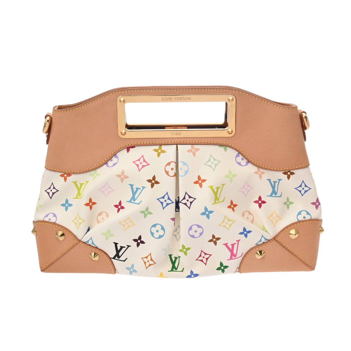 ルイ ヴィトン LOUIS VUITTON モノグラムマルチカラー ジュディ MM 2WAYチェーンショルダー ブロン M40255 モノグラムキャンバス レディース ハンドバッグ ヴィトンバッグ バック ブランド 【ローン48回払い無金利】【中古】