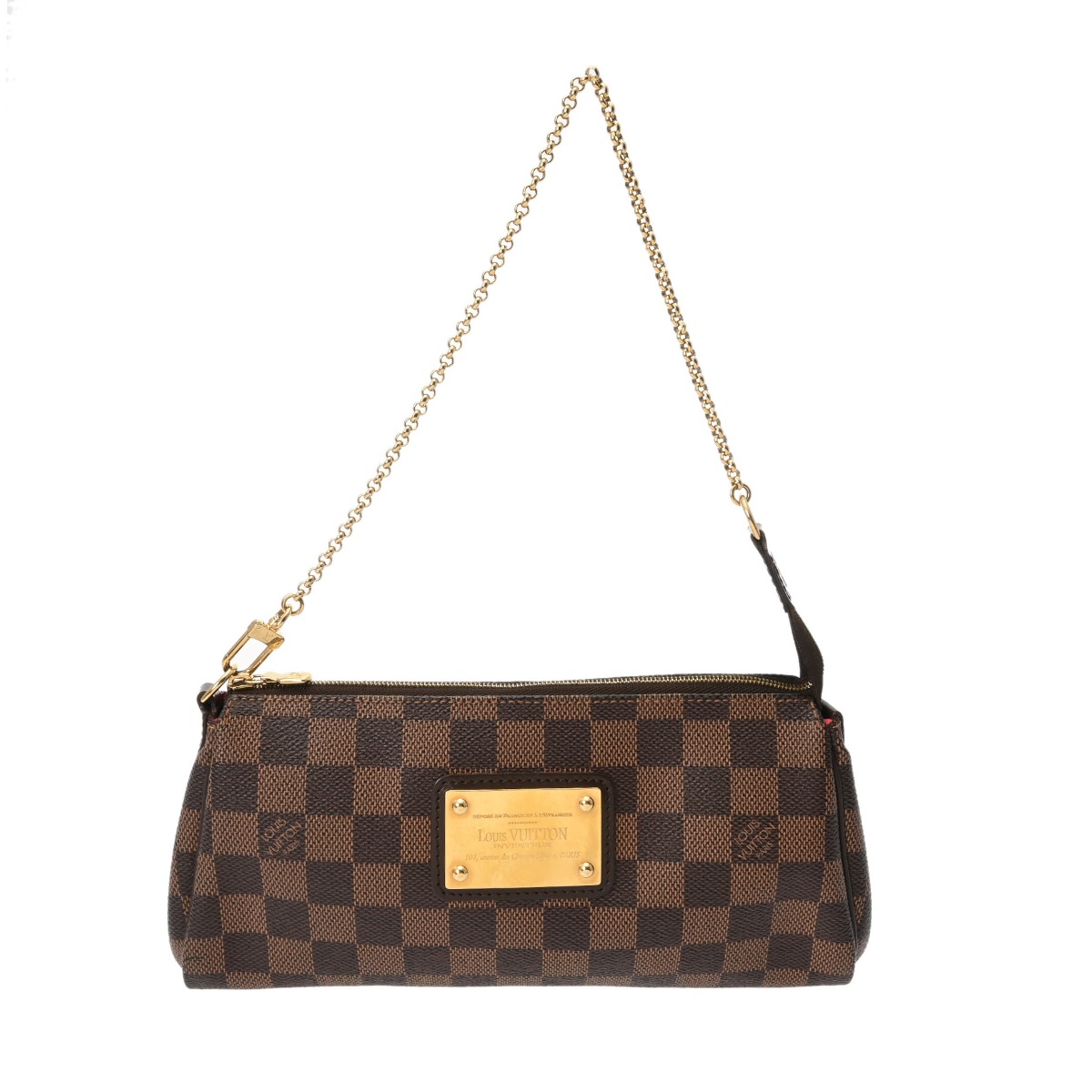【~7/26 最大5万円クーポン】ルイ ヴィトン LOUIS VUITTON ダミエ エヴァ エベヌ N52213 ダミエキャンバス レディース ショルダーバッグ ヴィトンバッグ バック ブランド 【ローン48回払い無金利】【中古】|ウォッチニアン ブランド品専門店