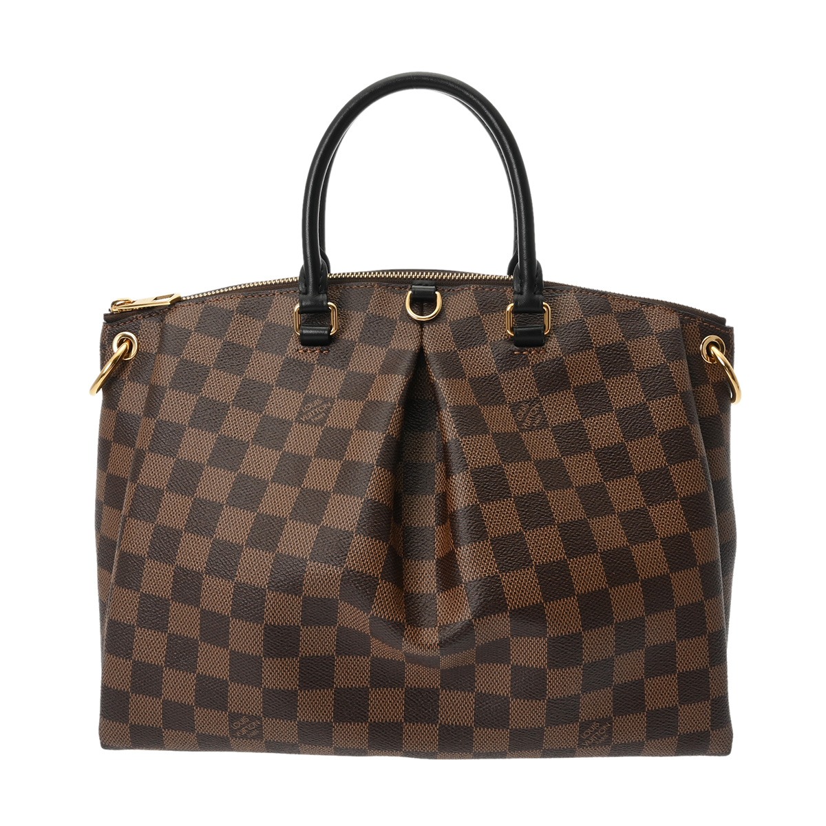 ルイ ヴィトン LOUIS VUITTON ダミエ オデオン トート MM ブラウン N45283 ダミエキャンバス レディース ハンドバッグ ヴィトンバッグ バック ブランド 【ローン48回払い無金利】【中古】