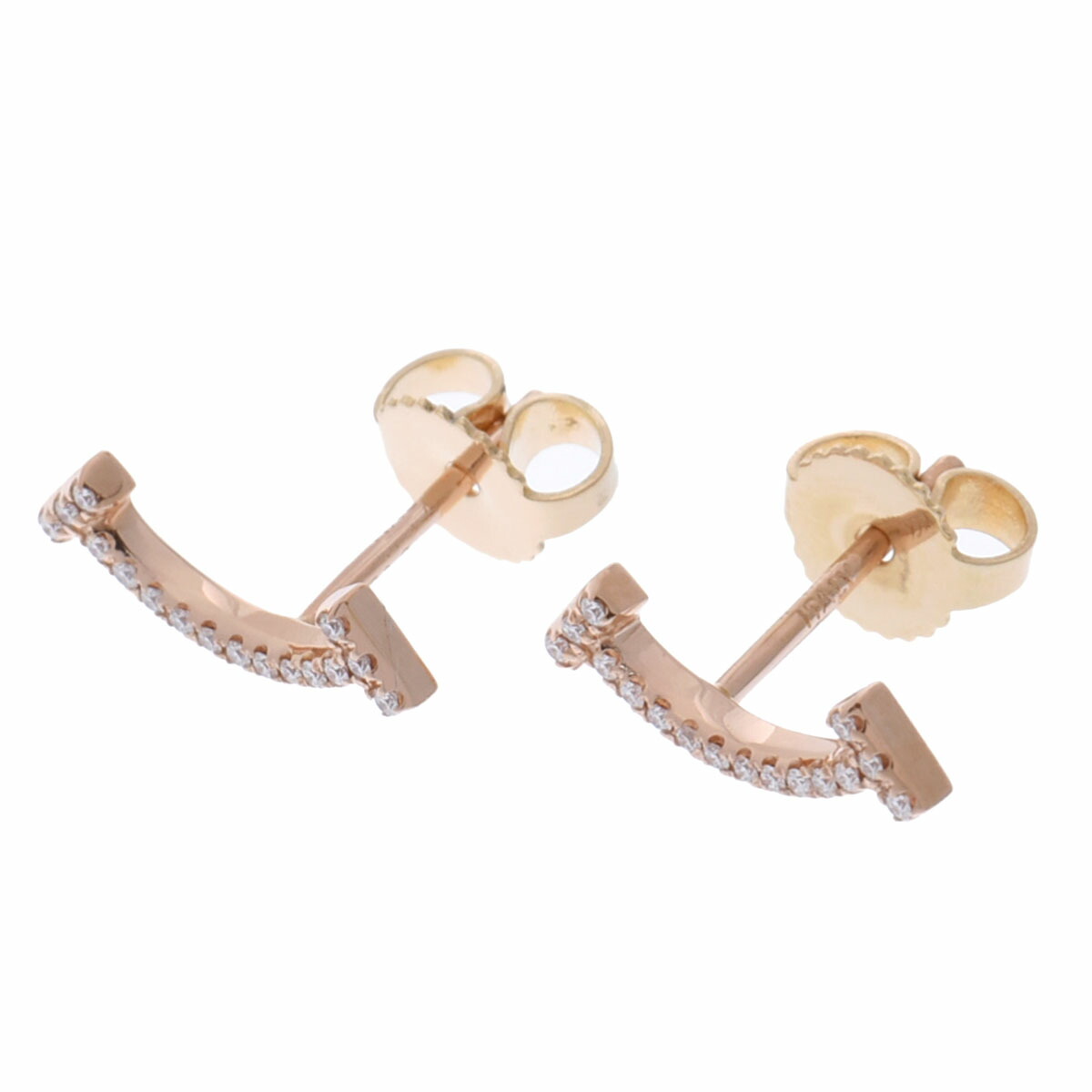 楽天市場】ティファニー インフィニティ ピアス K18ピンクゴールド