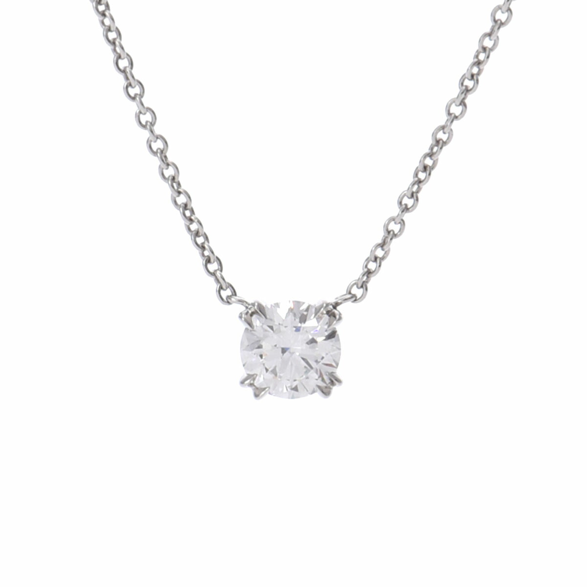 ハリー ウィンストン HARRY WINSTON ソリティア ネックレス PIDPRD005SI Pt950プラチナ ダイヤモンド レディース ネックレス ハリー ウィンストン 【ローン48回払い無金利】【中古】