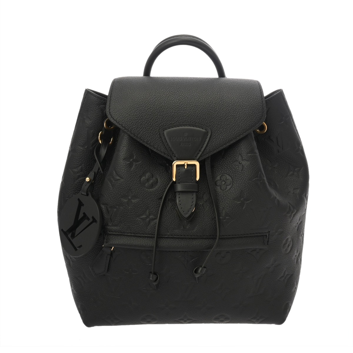 ルイ ヴィトン LOUIS VUITTON モノグラムアンプラント モンスリ PM ノワール M45205 レザー レディース リュック・デイパック ヴィトンバッグ バック ブランド 【ローン48回払い無金利】【中古】
