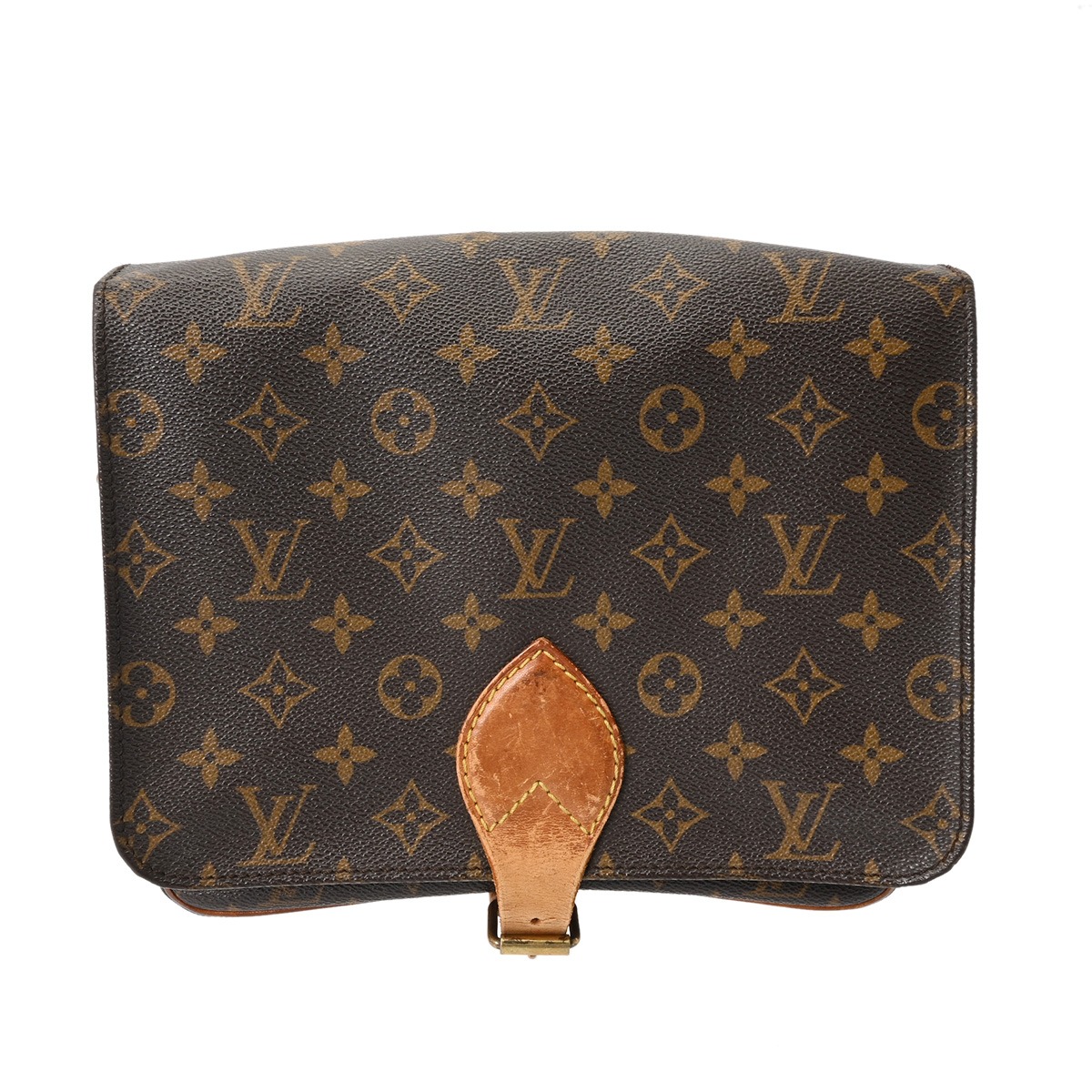 ルイヴィトン モノグラム カルトシエールGM M51252 ショルダーバッグ 楽天市場】ルイヴィトン モノグラム カルトシエールGM ブラウン M51252