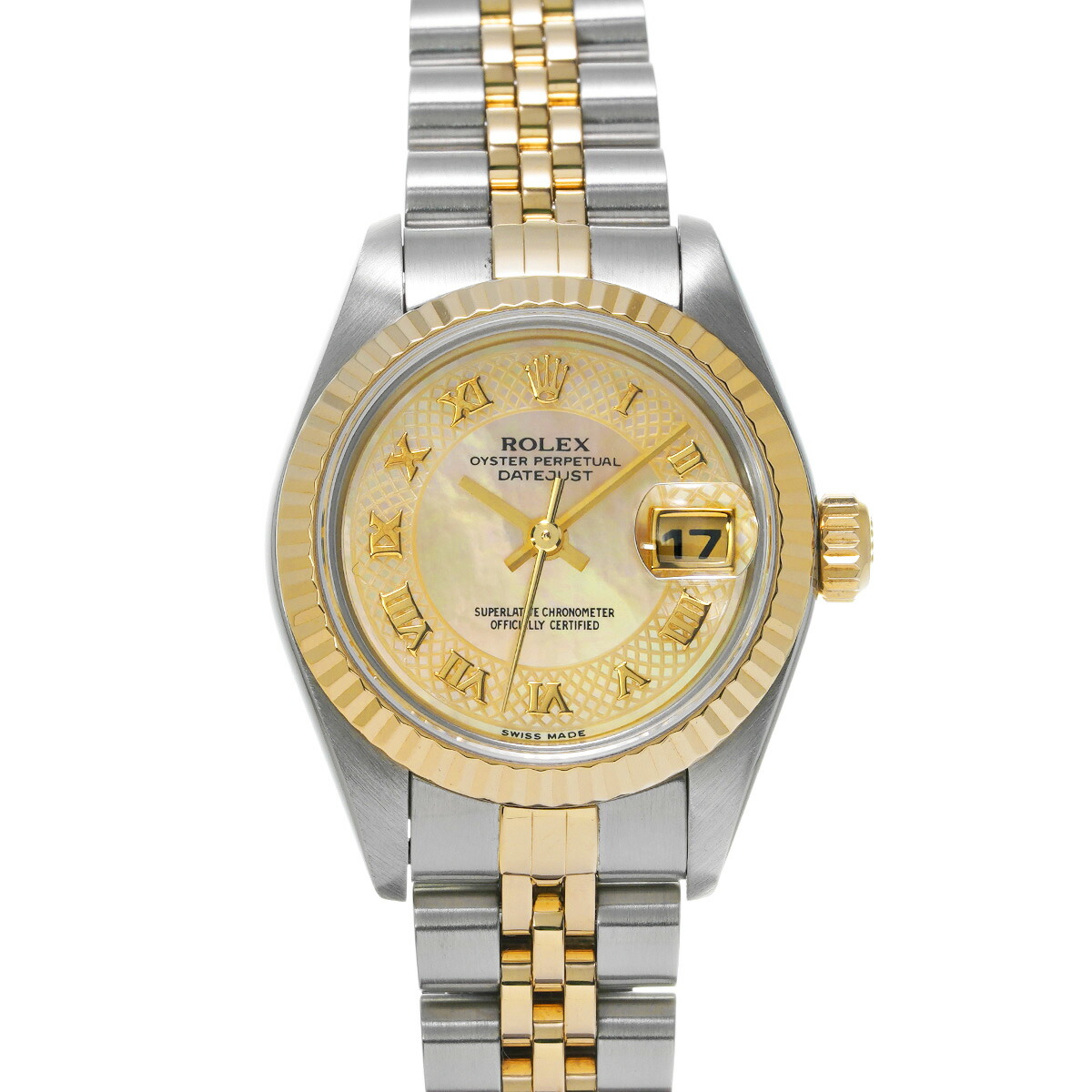 ROLEX ロレックス　腕時計　デイトジャスト ロレックス デイトジャスト ダイヤ/サファイアベゼル レディース