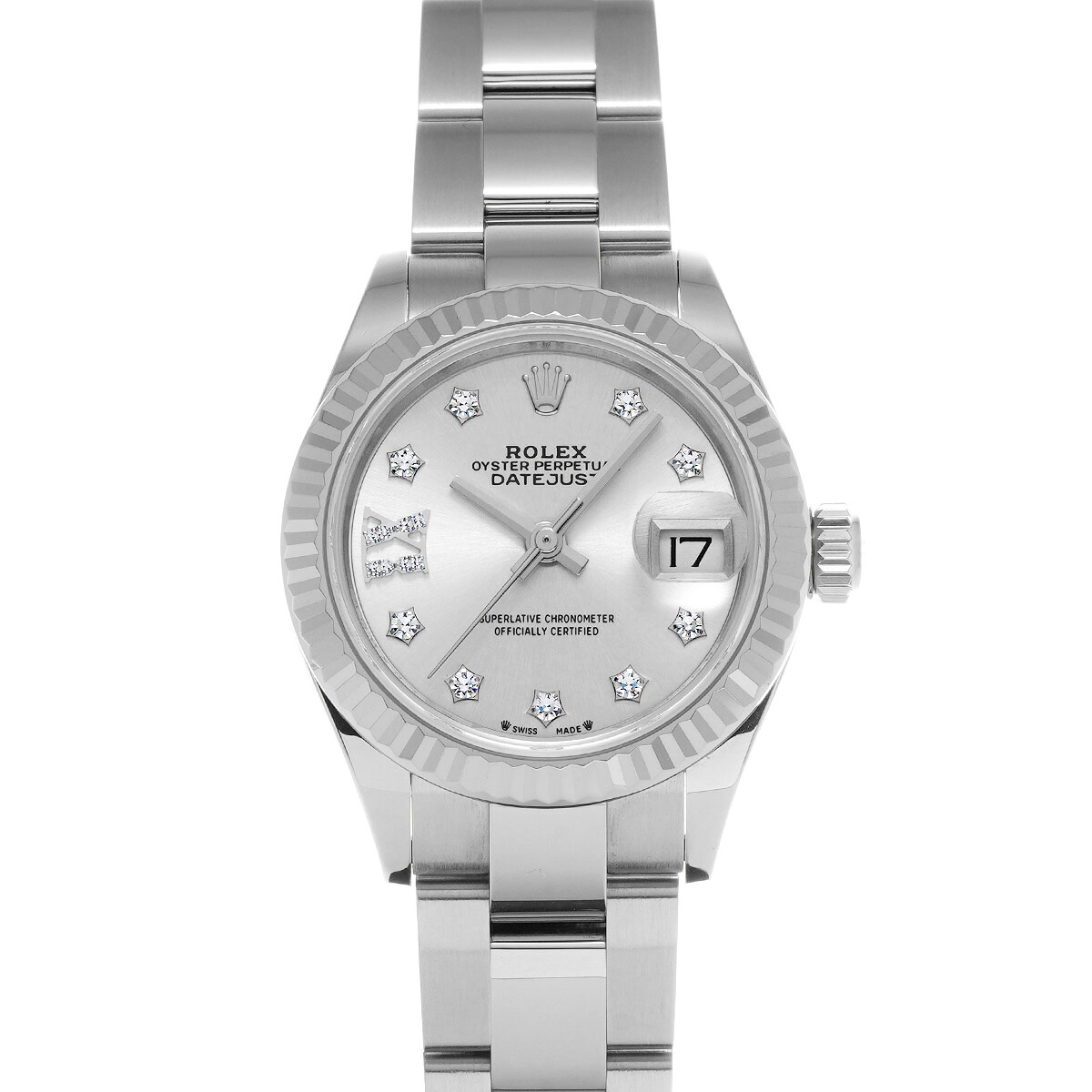 279174g 【楽天市場】ロレックス ROLEX デイトジャスト 279174G ランダムシリアル シルバー/ダイヤモンド レディース 腕時計 ロレックス ...