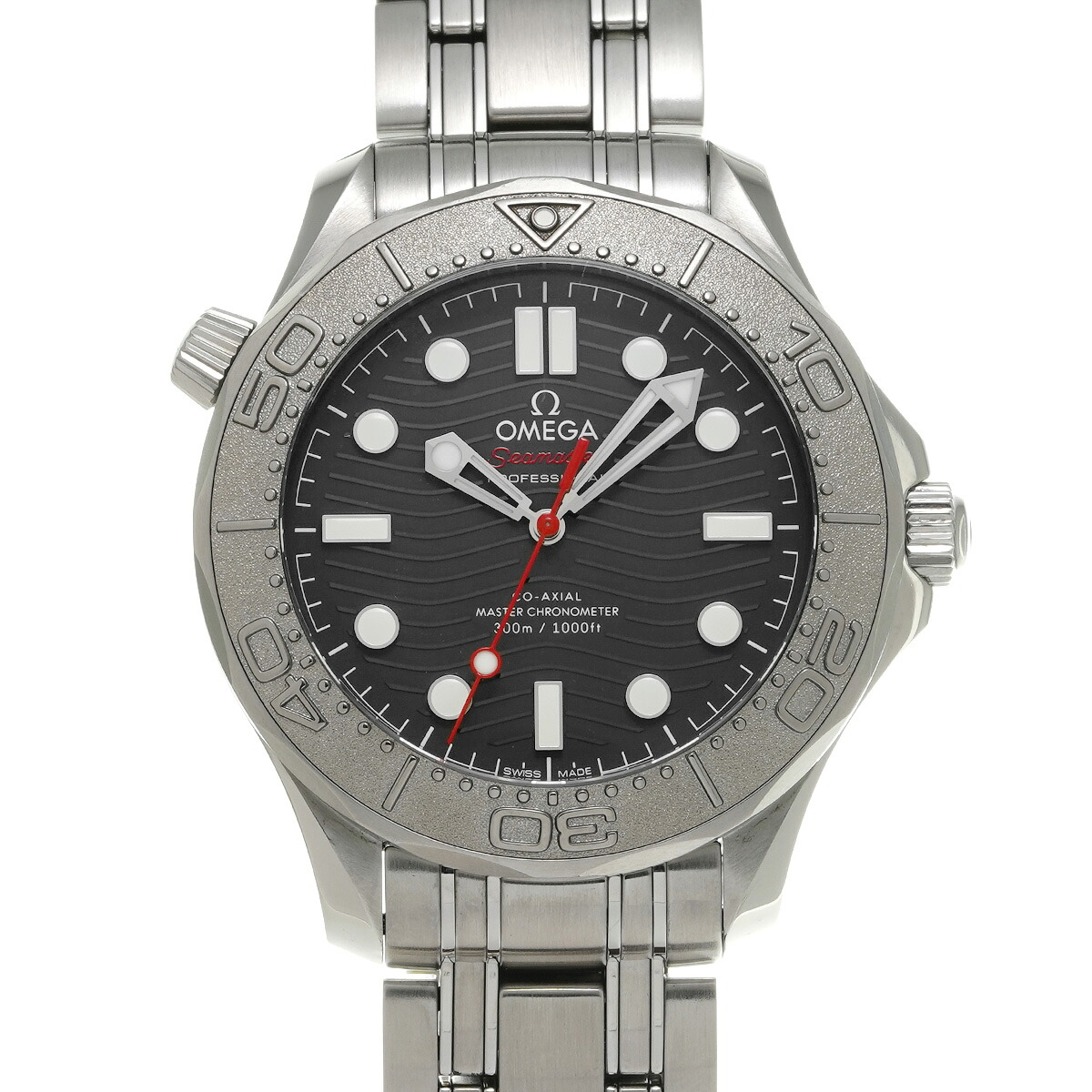 オメガ OMEGA シーマスター ダイバー300 コーアクシャル マスタークロノメーター ネクトン エディション 210.30.42.20.01.002 ブラック メンズ 腕時計 オメガ 時計 高級腕時計 ブランド 【ローン48回払い無金利】【中古】