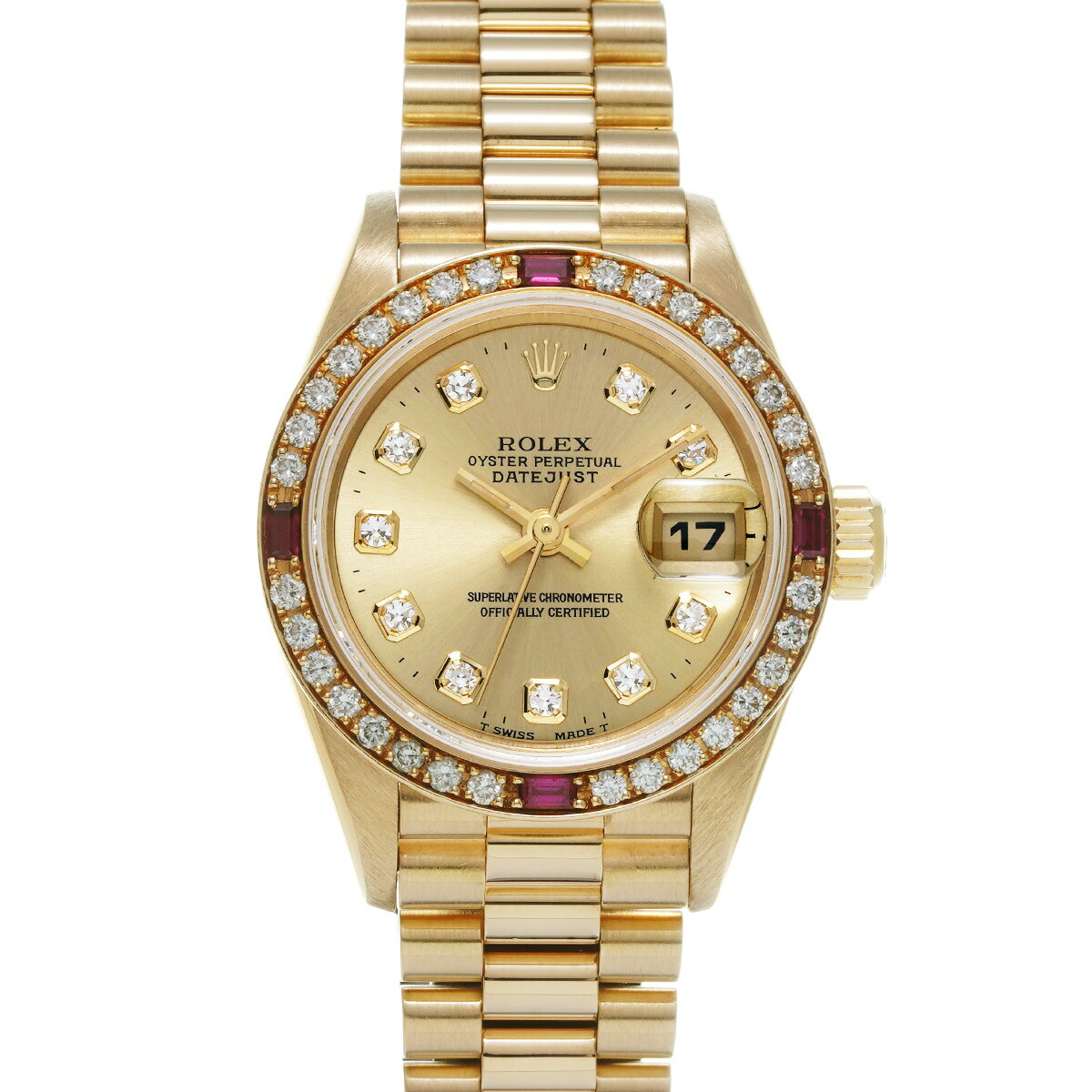 節約⋈ *。 楽天市場】ロレックス ROLEX デイトジャスト 69038G L番(1990年頃製造