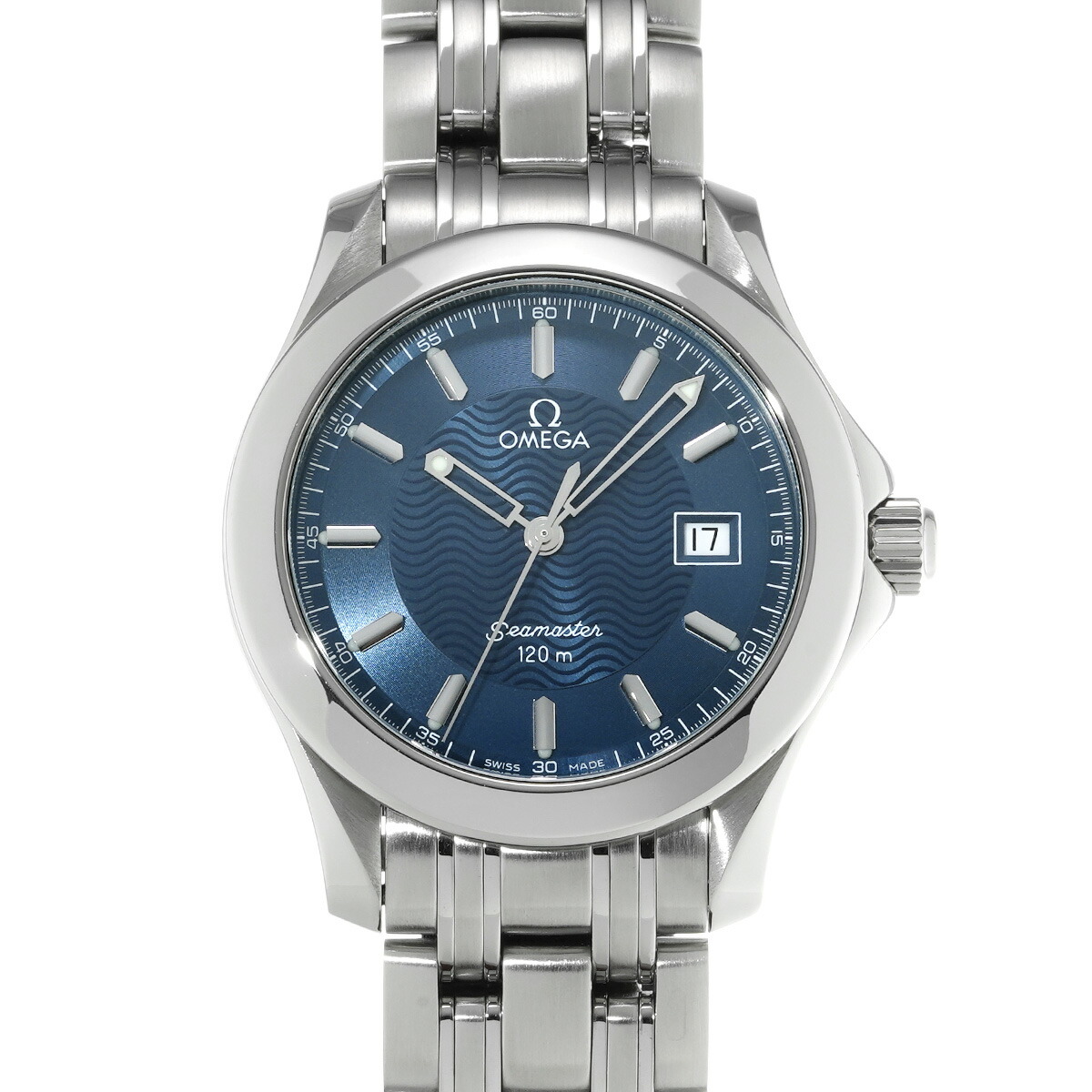Omega シーマスター 120m メンズ 腕時計 オメガ OMEGA シーマスター 120M クロノメーター 2501.81 SS メンズ