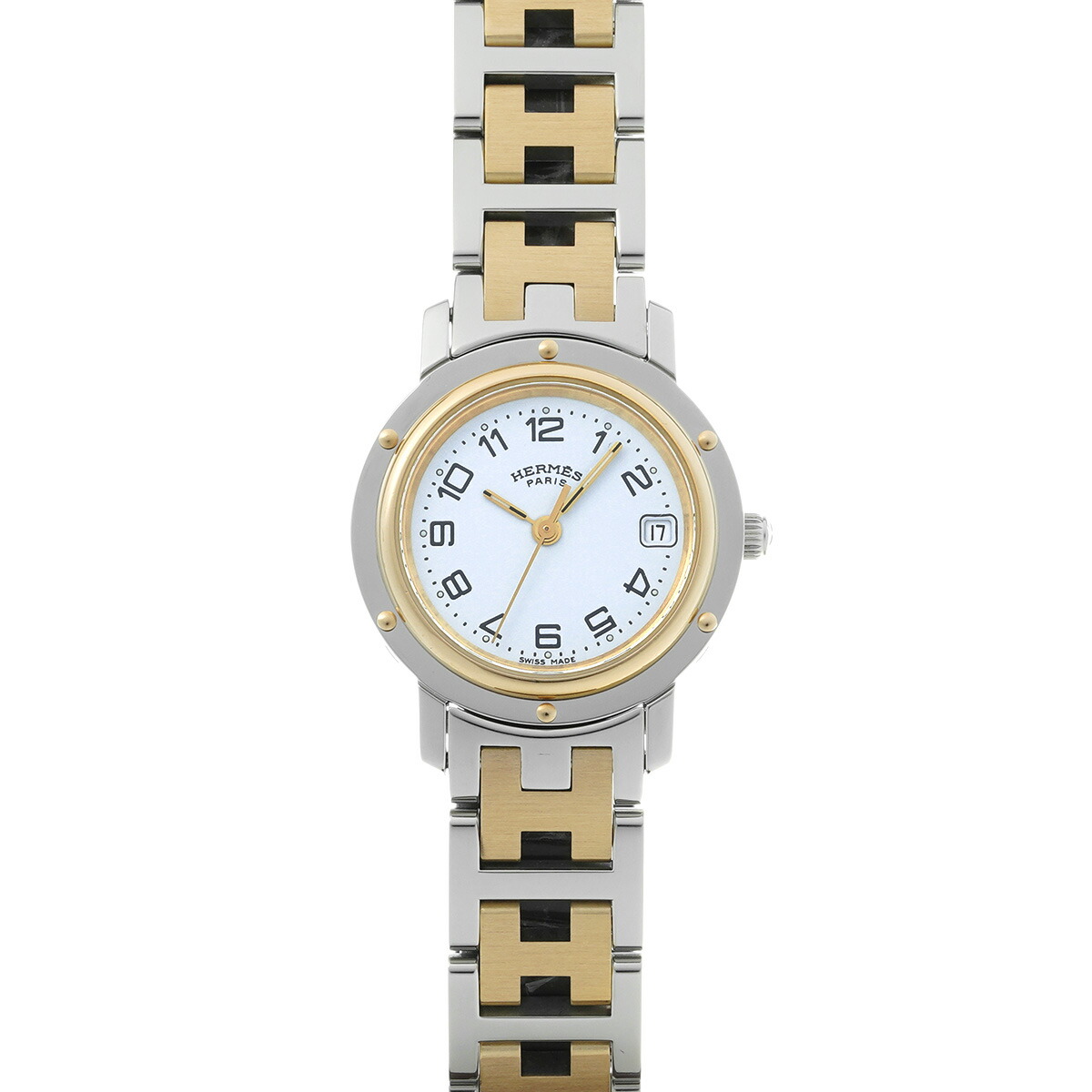 【美品】HERMES エルメス クリッパー ホワイト文字盤 クォーツ 不動品 楽天市場】【ウォッチ】HERMES エルメス クリッパー デイト ホワイト