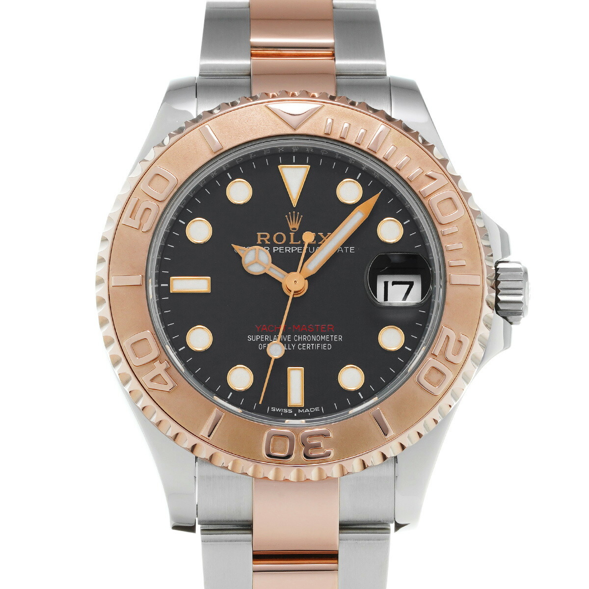 ロレックス ROLEX ヨットマスター 268621 ランダムシリアル チョコレートブラウン ユニセックス 腕時計 ロレックス 時計 高級腕時計 ブランド 【ローン48回払い無金利】【中古】