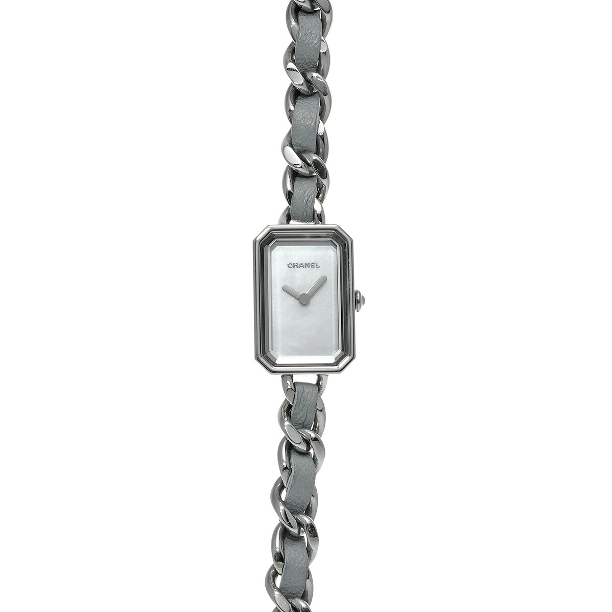シャネル CHANEL プルミエール ロック H4327 ホワイトシェル レディース 腕時計 シャネル 時計 高級腕時計 ブランド 【ローン48回払い無金利】【中古】
