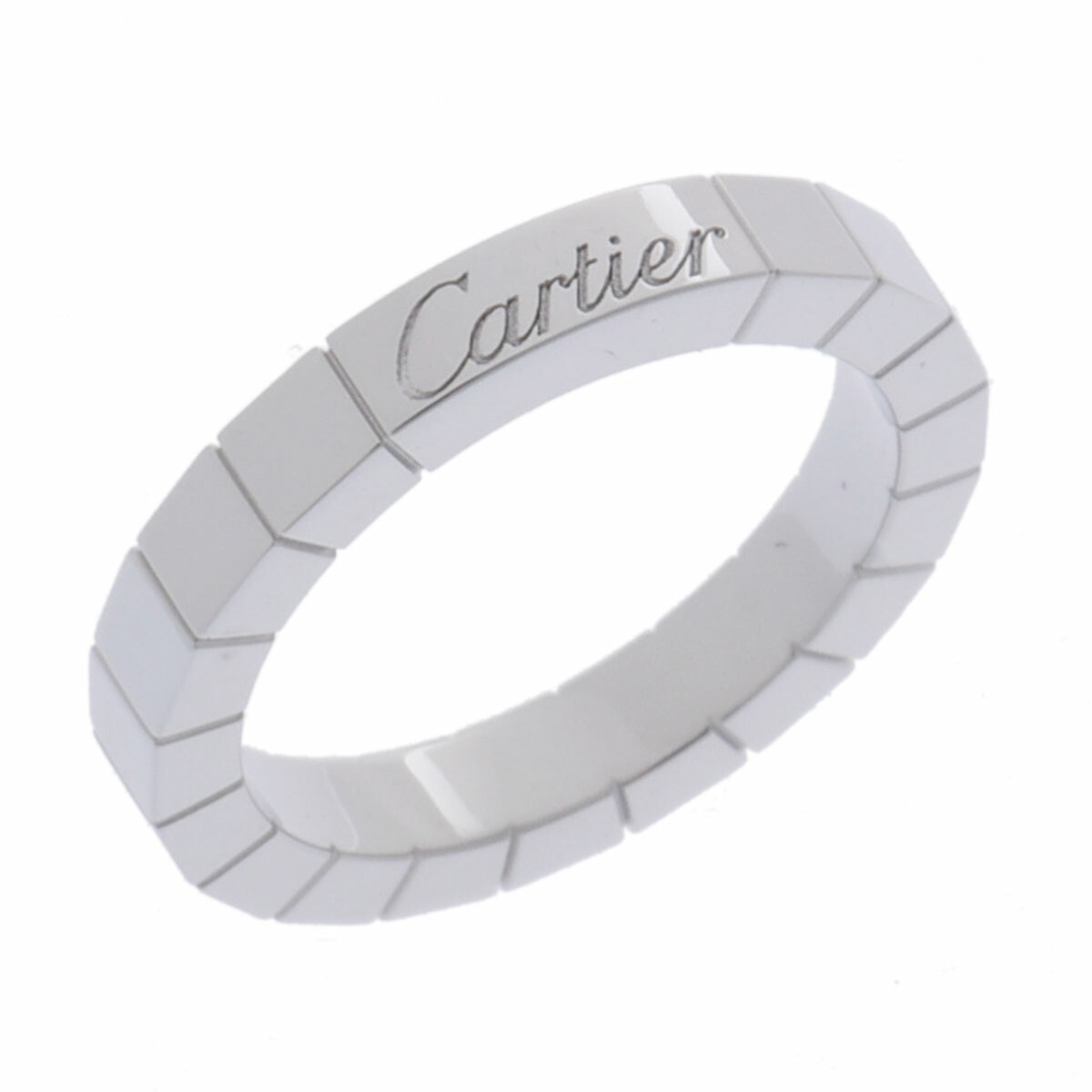 楽天市場】T【CARTIER】ラニエールリング K18WG 750 総重量約6.2g