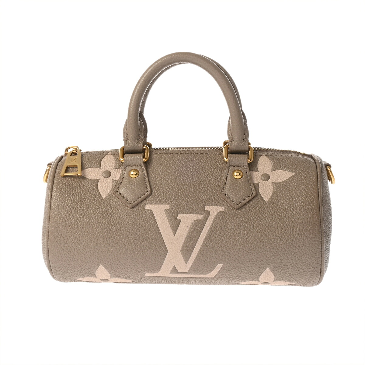 【～7/26 最大5万円クーポン】ルイ ヴィトン LOUIS VUITTON モノグラムアンプラント パピヨン BB トゥルトレール/クレーム M46031 レザー レディース ハンドバッグ ヴィトンバッグ バック ブランド 【ローン48回払い無金利】【中古】｜ウォッチニアン ブランド品専門店