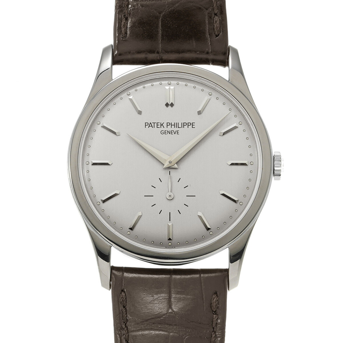 【楽天市場】パテック フィリップ PATEK PHILIPPE カラトラバ 5196G-001 シルバー メンズ 腕時計 パテック フィリップ ...