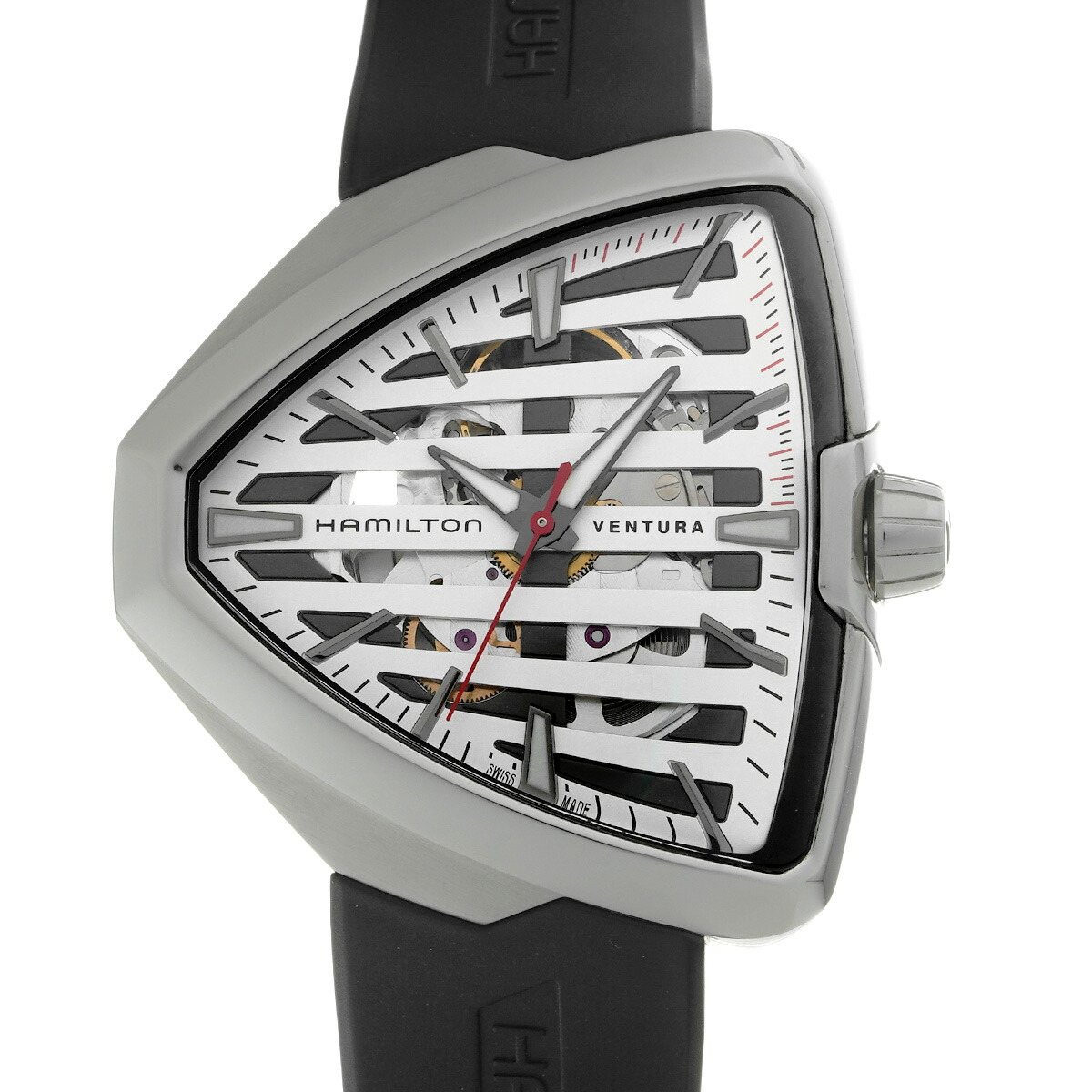 楽天市場】希少品 電池交換済 HAMILTON ハミルトン ベンチュラ H244210