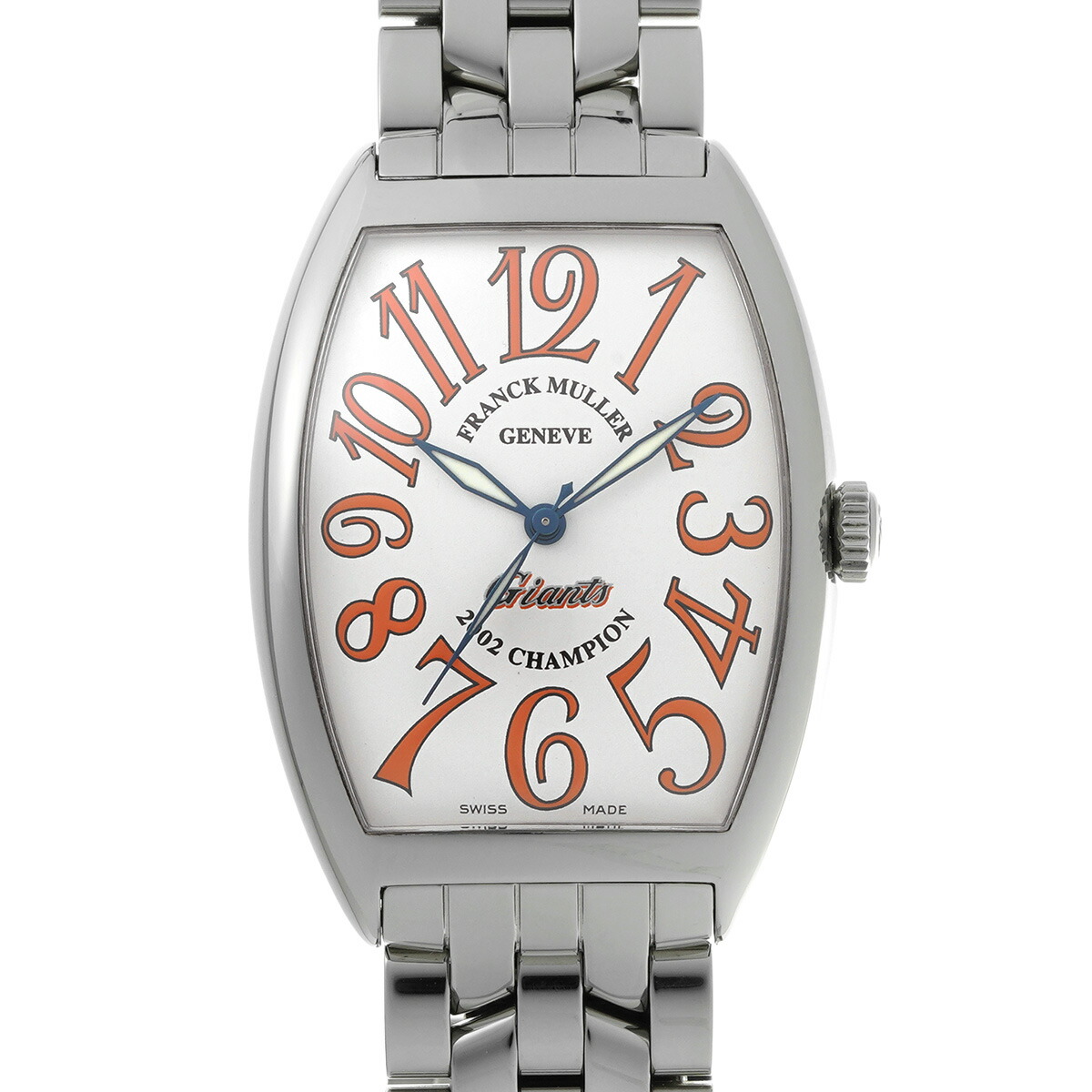 フランクミュラー FRANCK MULLER トノウカーベックス カサブランカ 6850CASA ホワイト メンズ 腕時計 フランクミュラー 時計 高級腕時計 ブランド 【ローン48回払い無金利】【中古】