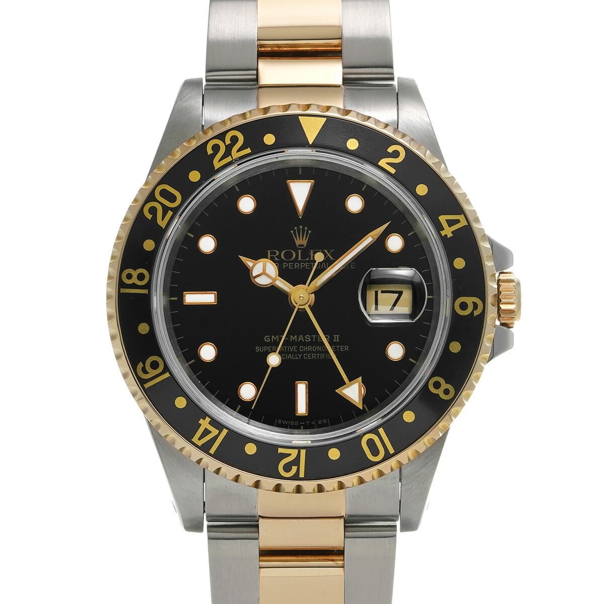 楽天市場】【OH済】ROLEX ロレックス GMTマスター2 16710 P番 コーク