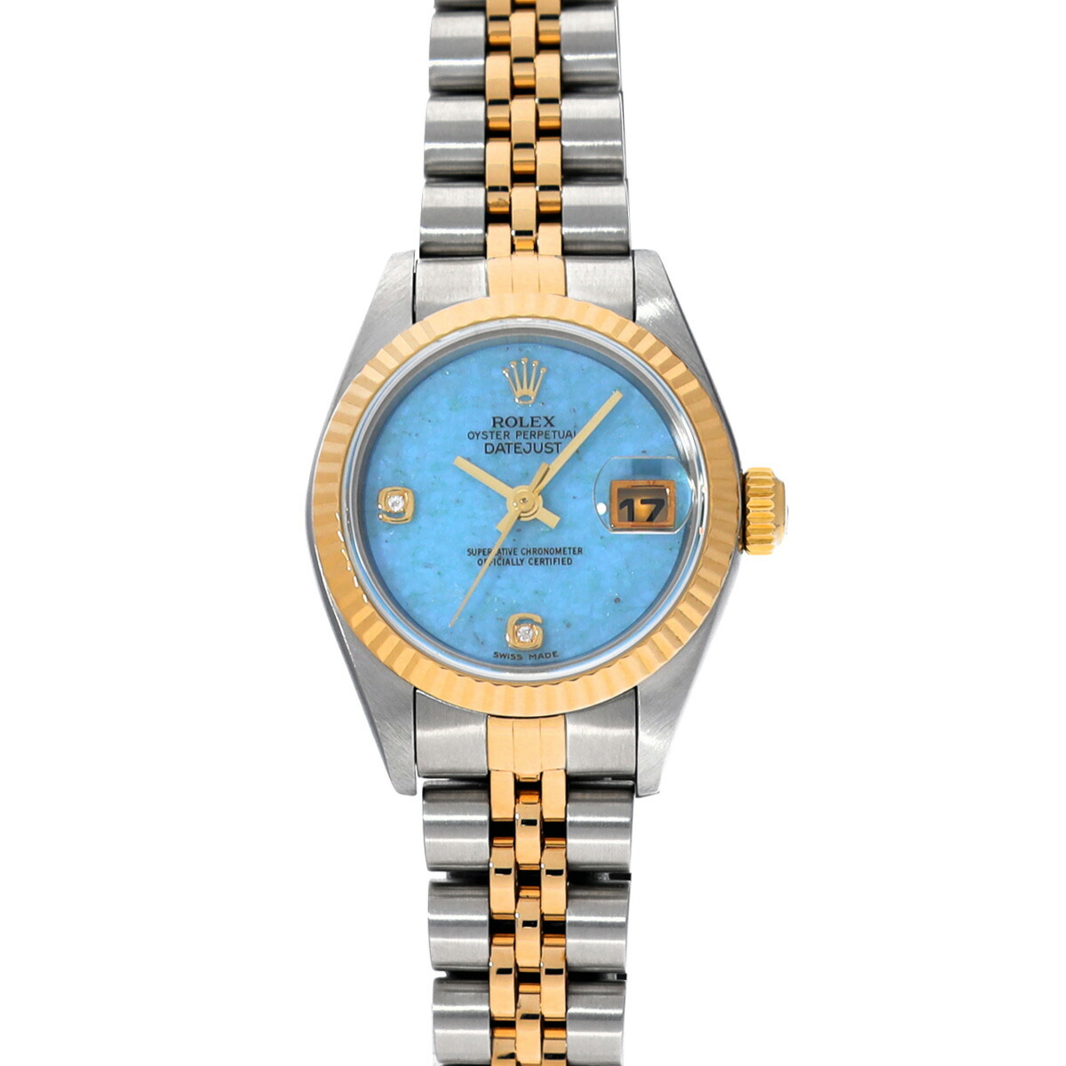 楽天市場】ロレックス 時計 □ 79173 2BR P品番 ブルージェダイト
