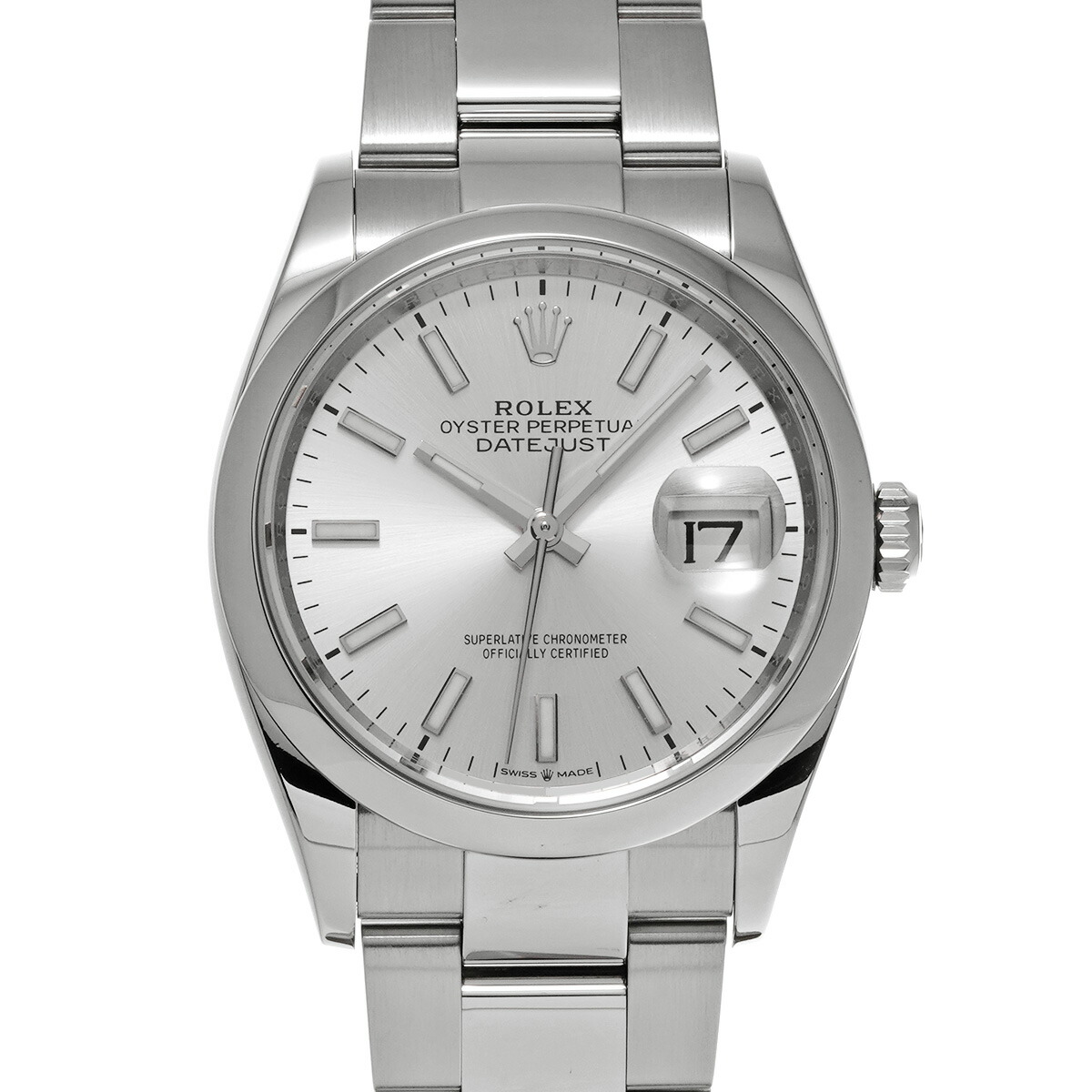 ロレックス ROLEX デイトジャスト 36 126200 ランダムシリアル シルバー メンズ 腕時計 ロレックス 時計 高級腕時計 ブランド 【ローン48回払い無金利】【中古】