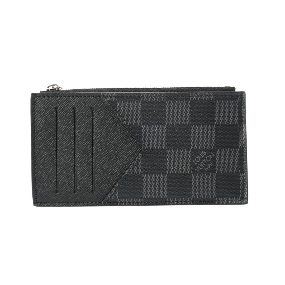 【～4/17 最大5万円クーポン】ルイ ヴィトン LOUIS VUITTON ダミエグラフィット コインカードホルダー ブラック N64038 ダミエキャンバス メンズ コインケース ルイ ヴィトン 財布 ブランド 【ローン48回払い無金利】【中古】