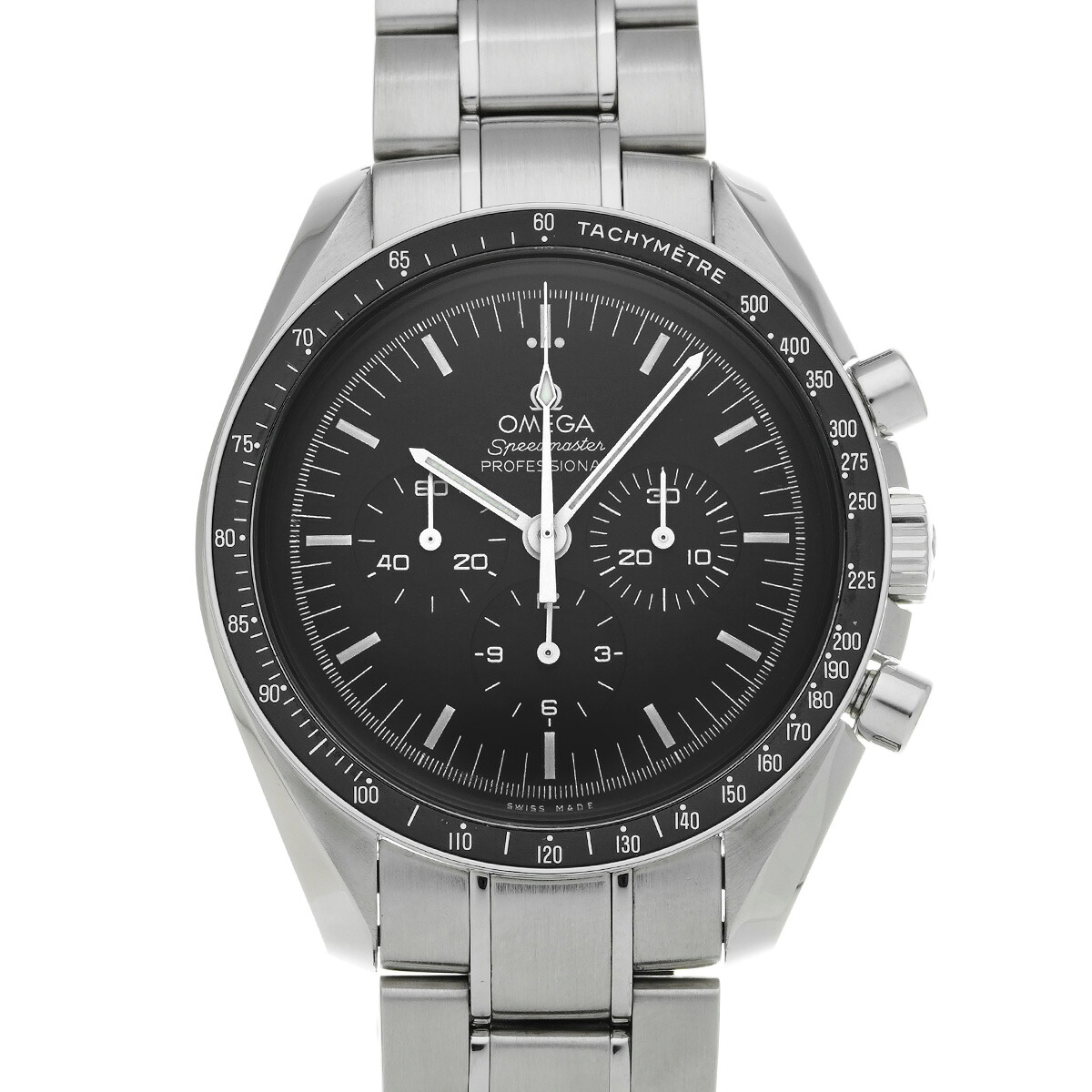 【～4/10 最大5万円クーポン】オメガ OMEGA スピードマスター ムーンウォッチ プロフェッショナル 311.30.42.30.01.005 ブラック メンズ 腕時計 オメガ 時計 高級腕時計 ブランド 【ローン48回払い無金利】【中古】