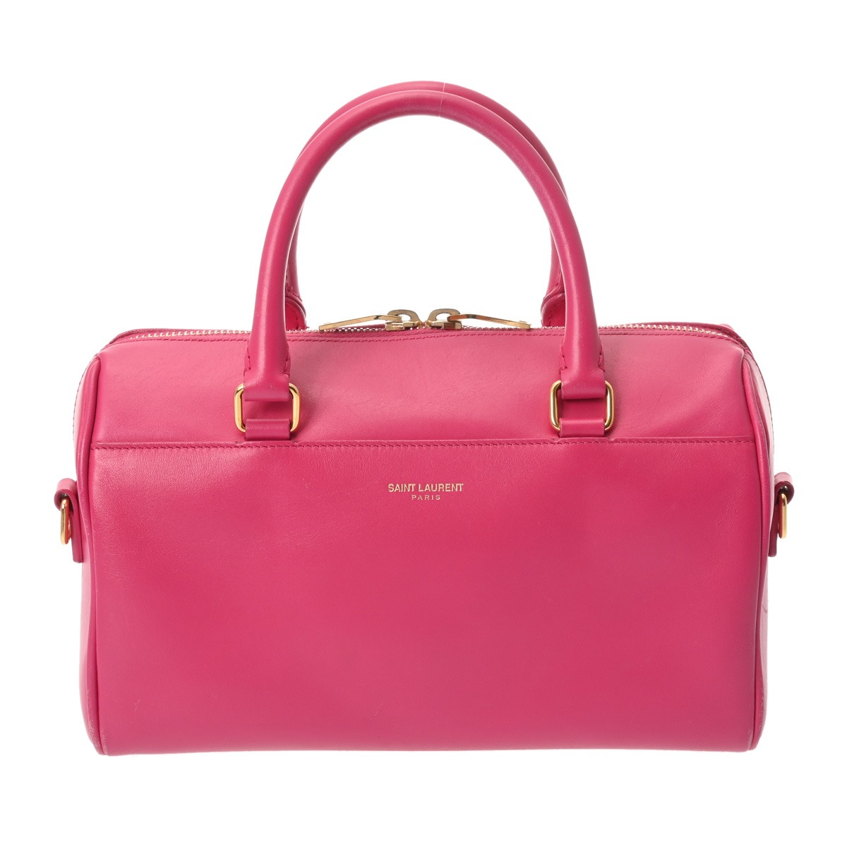 【～4/10 最大5万円クーポン】サンローラン SAINT LAURENT クラシック ベイビー ダッフル ピンク IMR330958・1014 カーフ レディース ショルダーバッグ サンローラン ショルダーバッグ バック ブランド 【ローン48回払い無金利】【中古】