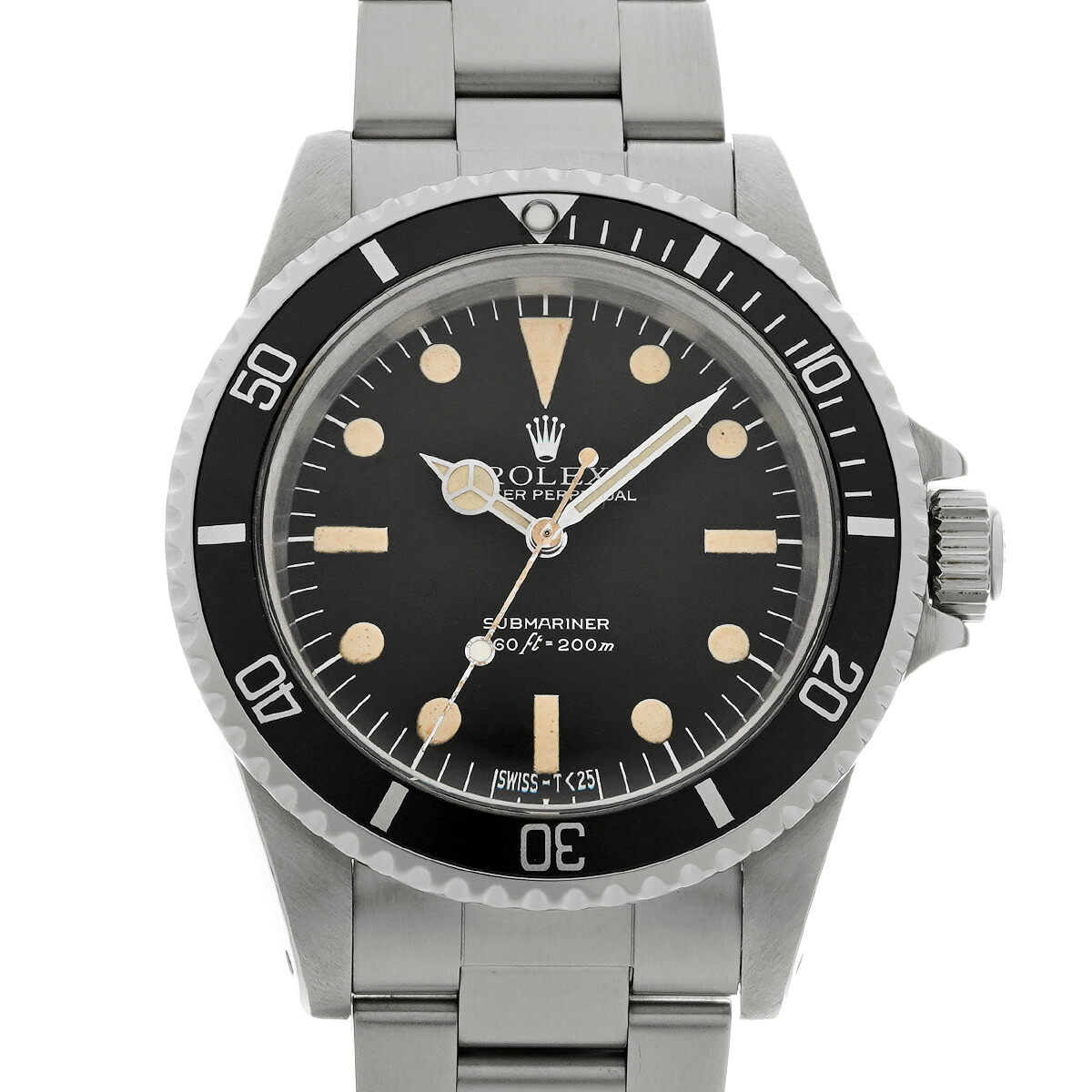 ロレックス ROLEX サブマリーナ 5513 81番台(1983年頃製造) ブラック メンズ 腕時計 ロレックス 時計 高級腕時計 ブランド 【ローン48回払い無金利】【中古】