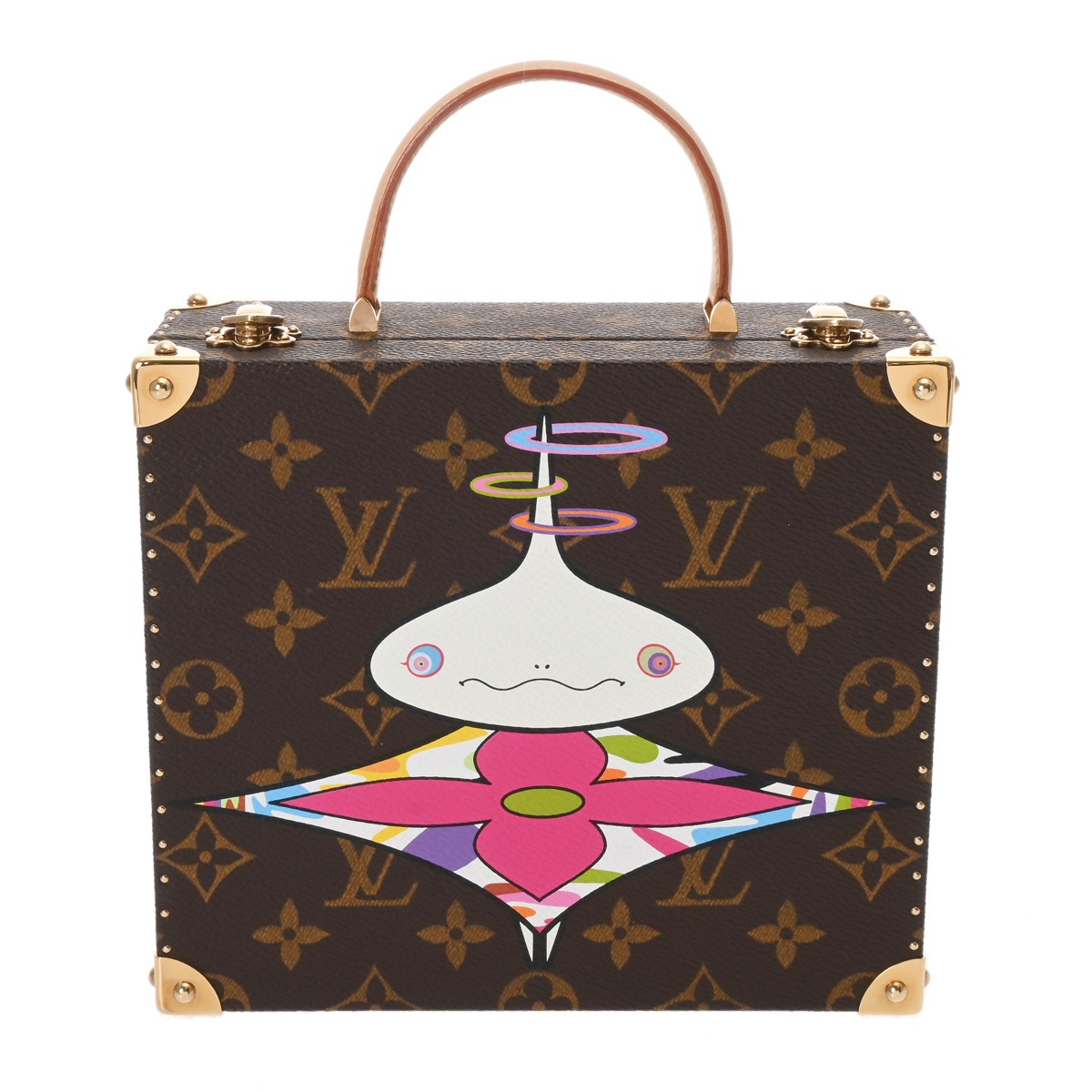【～4/10 最大5万円クーポン】ルイ ヴィトン LOUIS VUITTON モノグラム ジュエリーボックス 限定200個 ブラウン M92476 モノグラムキャンバス ユニセックス ハンドバッグ ヴィトンバッグ バック ブランド 【ローン48回払い無金利】【中古】