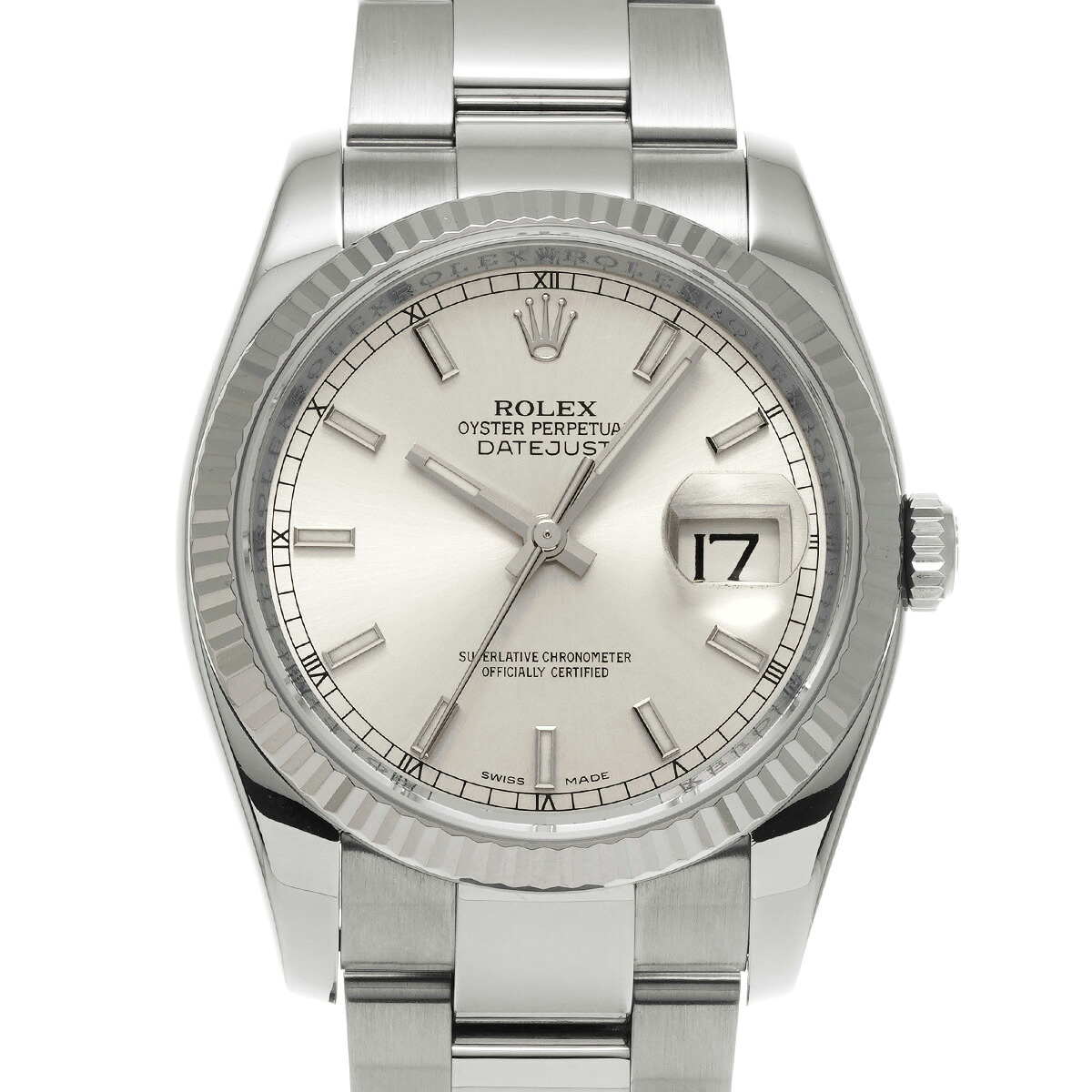ロレックス ROLEX デイトジャスト 116234 ランダムシリアル シルバー メンズ 腕時計 ロレックス 時計 高級腕時計 ブランド 【ローン48回払い無金利】【中古】