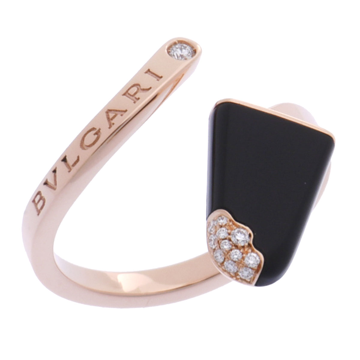 BULGARI リング BVLGARI Bulgari B-ZERO.1 3 Band Ring Ring No. 12 Gold K18 White