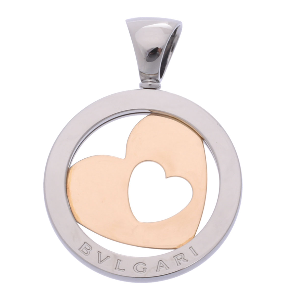楽天市場】ブルガリ ペンダントトップ チャーム K18YGxSS トンド