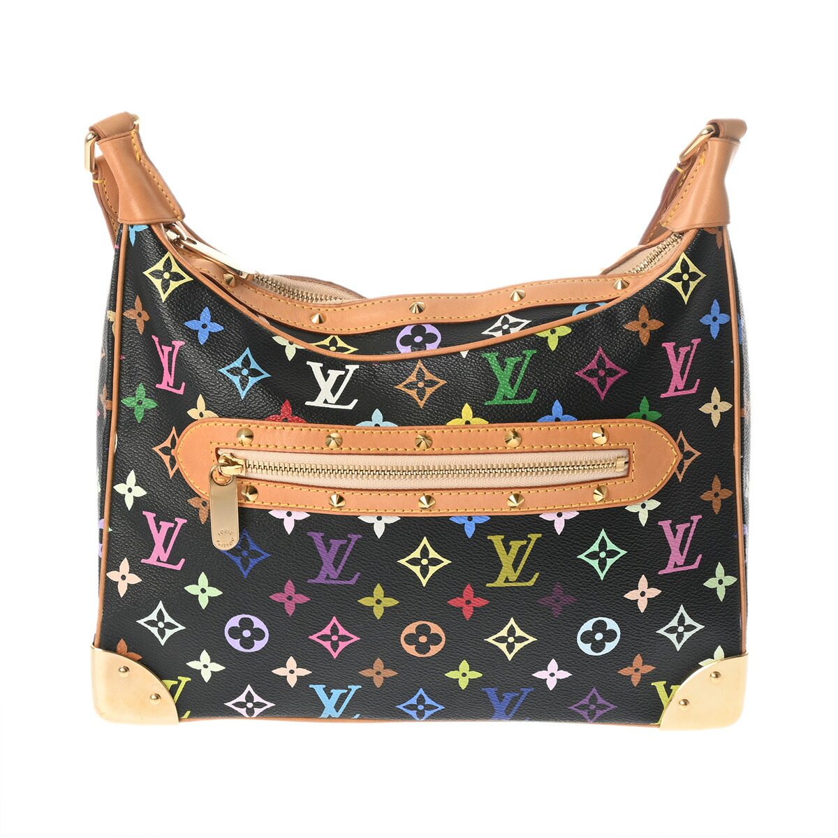 ルイ ヴィトン LOUIS VUITTON モノグラム ブローニュ  ノワール M92638 モノグラムマルチカラー レディース ショルダーバッグ ヴィトンバッグ バック ブランド 【ローン48回払い無金利】【中古】