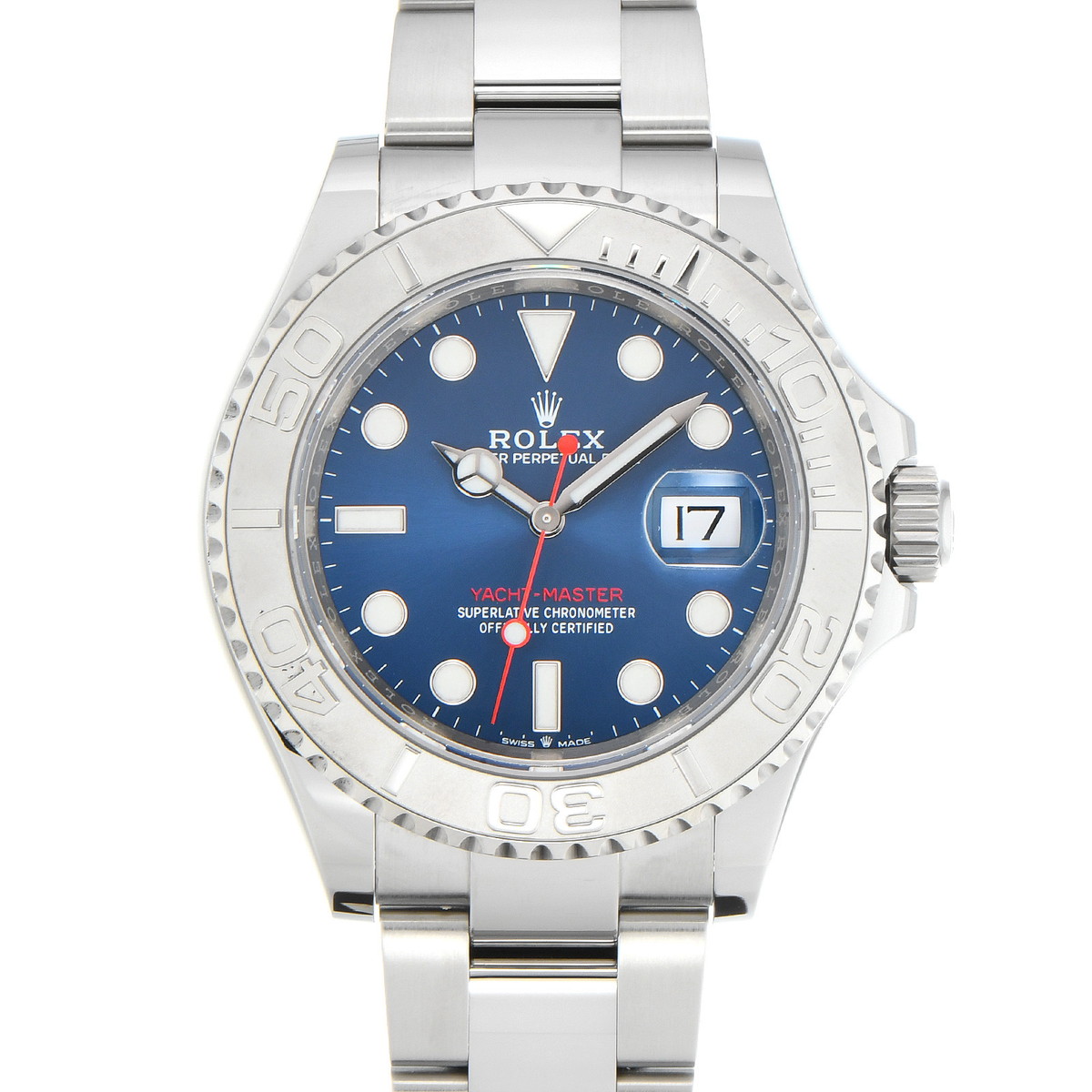 【～4/17 最大5万円クーポン】ロレックス ROLEX ヨットマスター 126622 ブライトブルー メンズ 腕時計 ロレックス 時計 高級腕時計 ブランド 【ローン48回払い無金利】【中古】