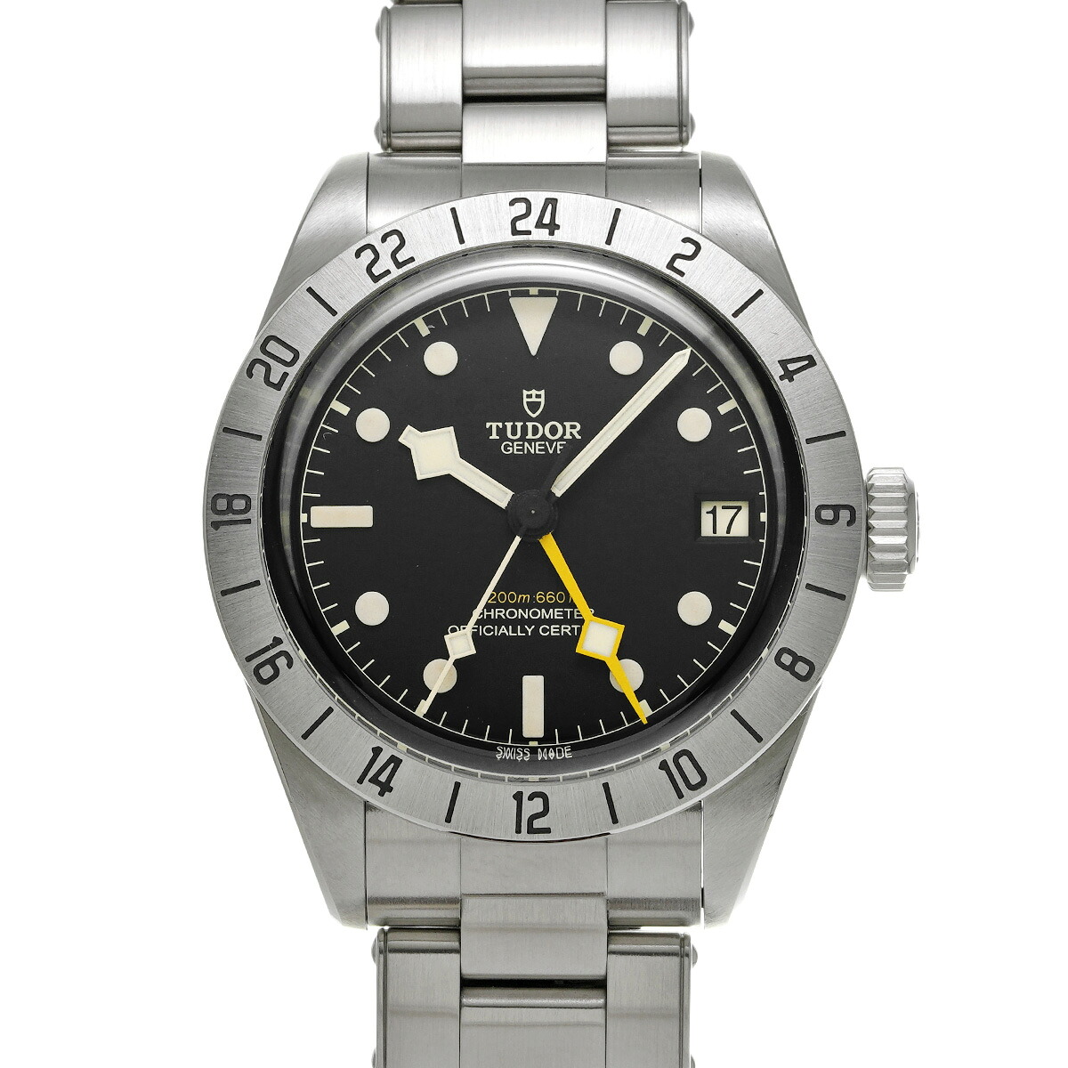 【～4/10 最大5万円クーポン】チューダー / チュードル TUDOR ブラックベイ プロ 79470 ブラック メンズ 腕時計 チューダー / チュードル 時計 高級腕時計 ブランド 【ローン48回払い無金利】【中古】