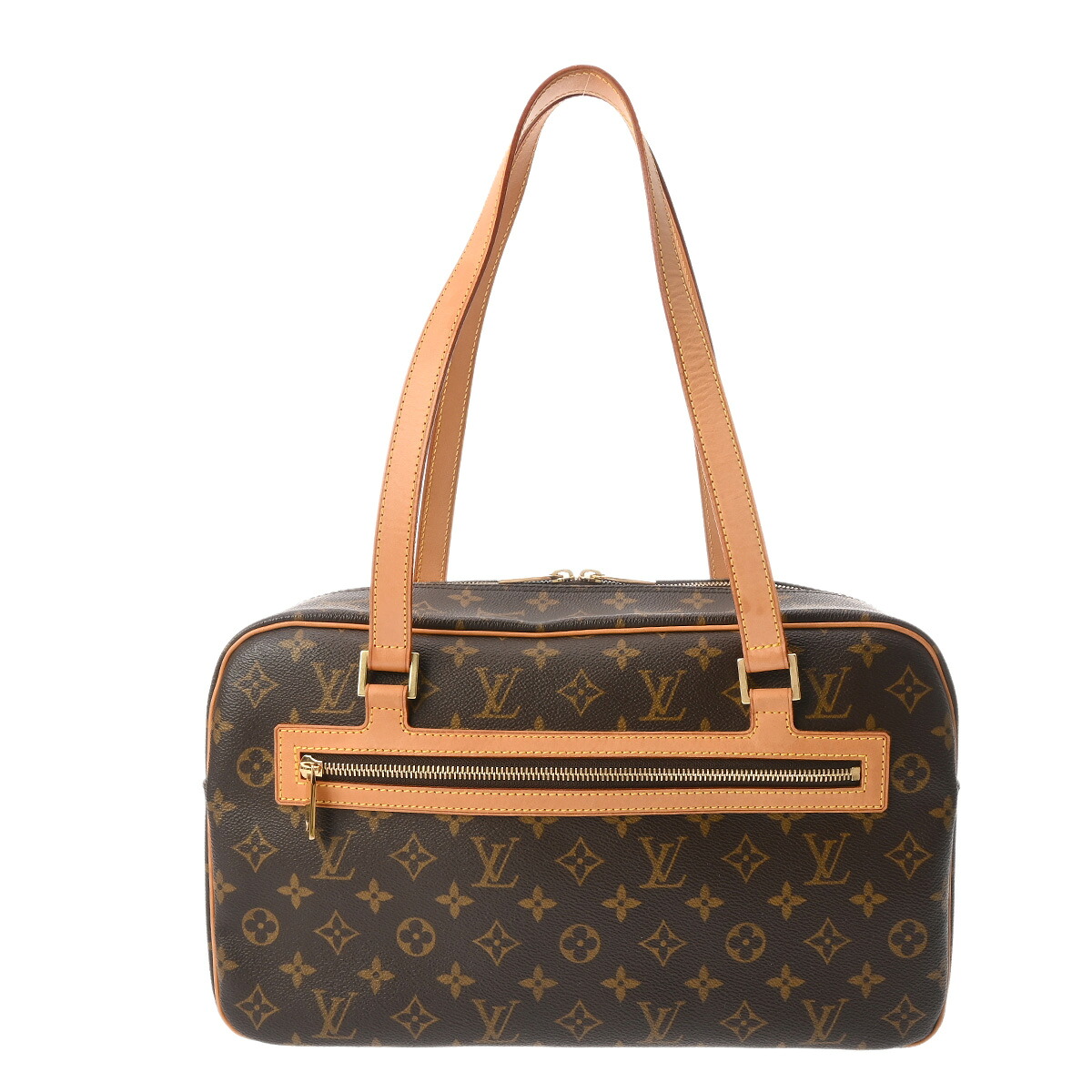 【～4/10 最大5万円クーポン】ルイ ヴィトン LOUIS VUITTON モノグラム シテ GM ブラウン M51181 モノグラムキャンバス ユニセックス トートバッグ ヴィトンバッグ バック ブランド 【ローン48回払い無金利】【中古】