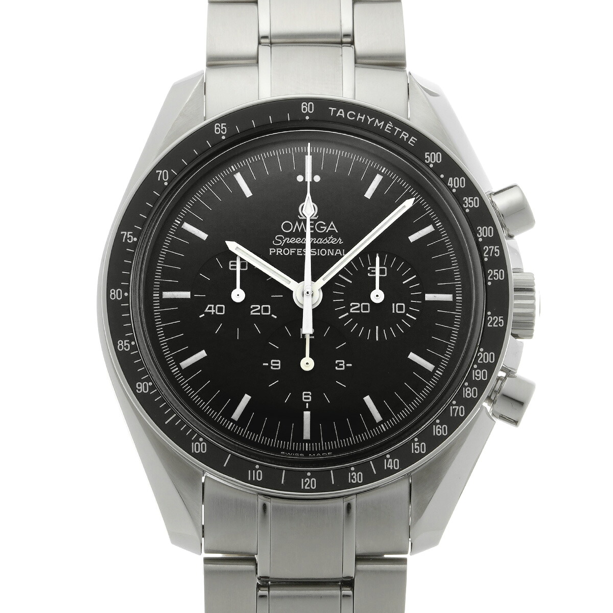 【～4/10 最大5万円クーポン】オメガ OMEGA スピードマスター ムーンウォッチ プロフェッショナル 3570.50 ブラック メンズ 腕時計 オメガ 時計 高級腕時計 ブランド 【ローン48回払い無金利】【中古】