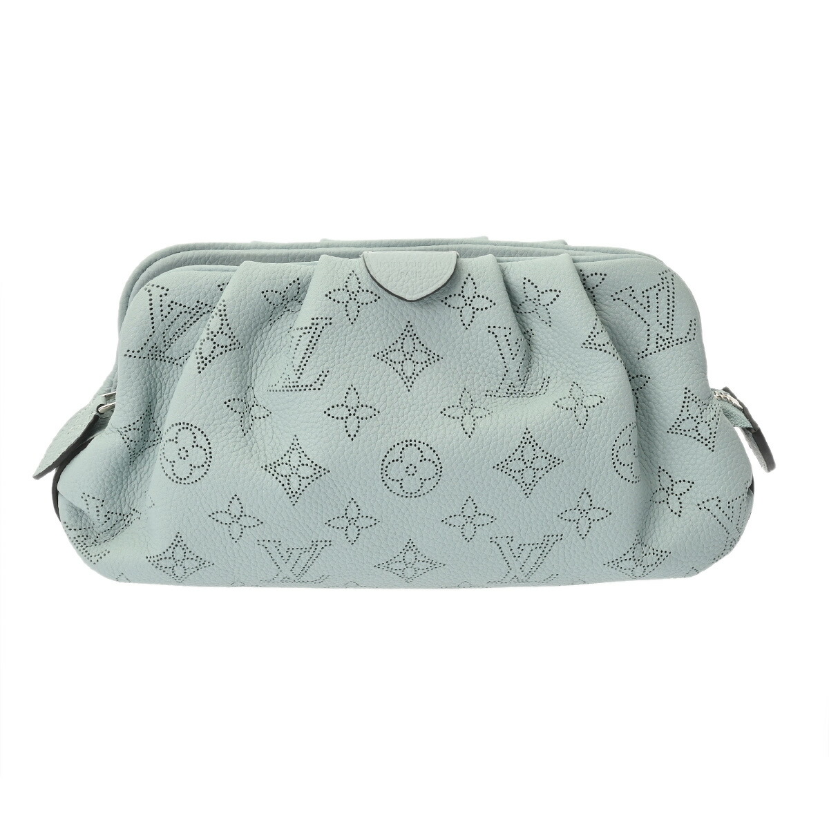 ルイ ヴィトン LOUIS VUITTON モノグラムマヒナ スカラ ミニ ヴェールラグーン M80094 マヒナレザー レディース ショルダーバッグ ヴィトンバッグ バック ブランド 【ローン48回払い無金利】【中古】