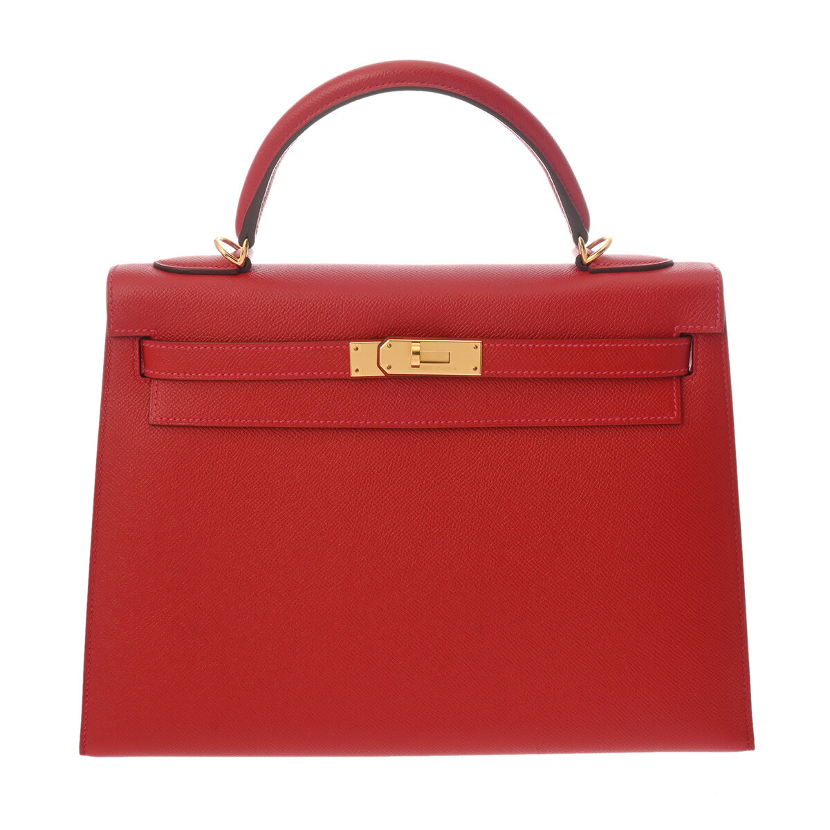 【～4/17 最大5万円クーポン】エルメス HERMES ケリー 32 外縫い ルージュカザック ヴォーエプソン レディース 2WAYバッグ エルメス バッグ バック ブランド 【ローン48回払い無金利】【中古】