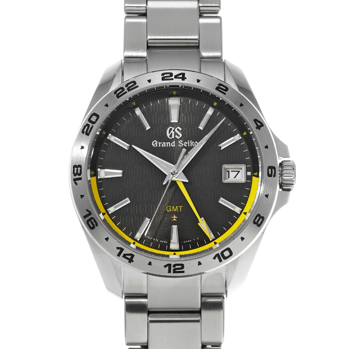グランドセイコー Grand Seiko スポーツコレクション クォーツ GMT キャリバー9F 25th SBGN001 チャコールグレー メンズ 腕時計 グランドセイコー 時計 高級腕時計 ブランド 【ローン48回払い無金利】【中古】